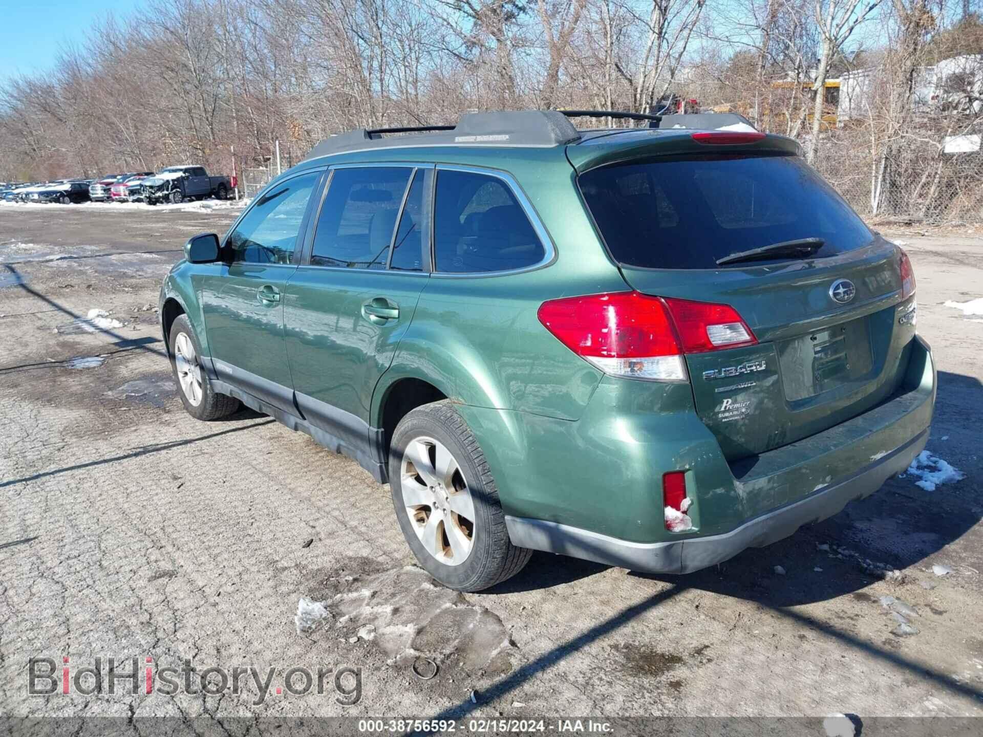 2010 SUBARU OUTBACK - VIN: 4S4BRCCC3A3346285 - Фото 3