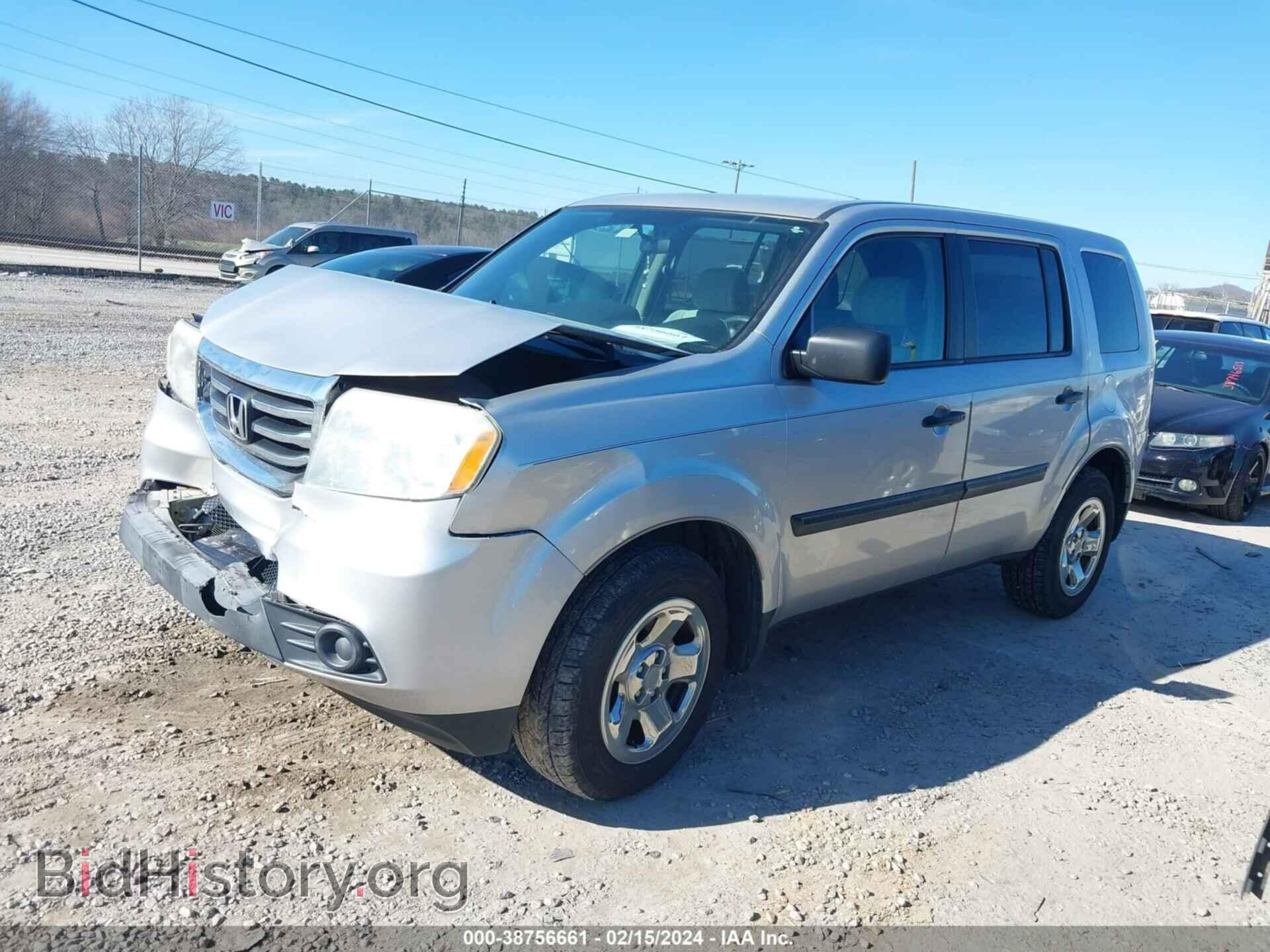 2015 HONDA PILOT - VIN: 5FNYF3H25FB028511 - Фото 2