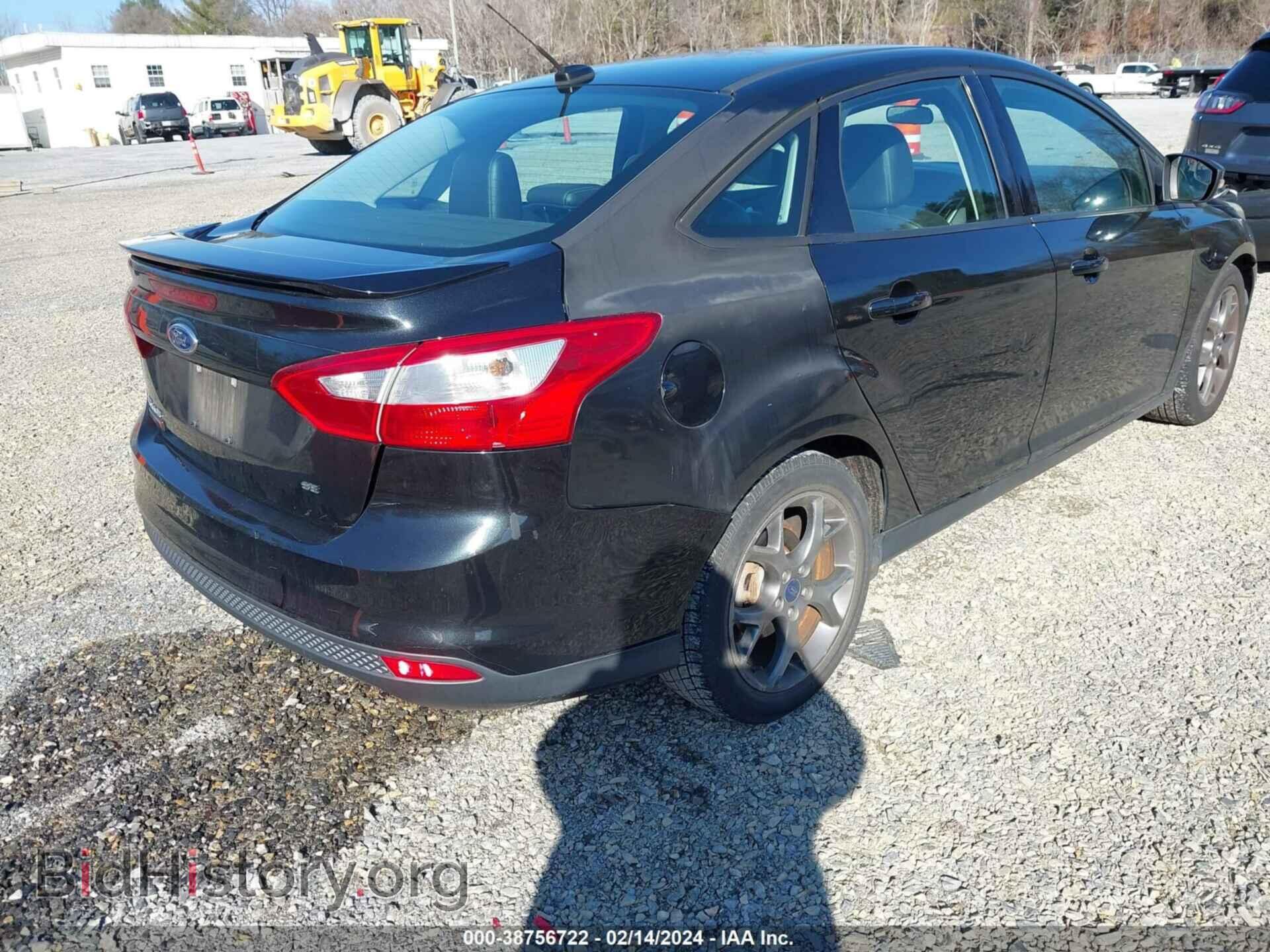 2013 FORD FOCUS - VIN: 1FADP3F22DL342812 - Фото 3