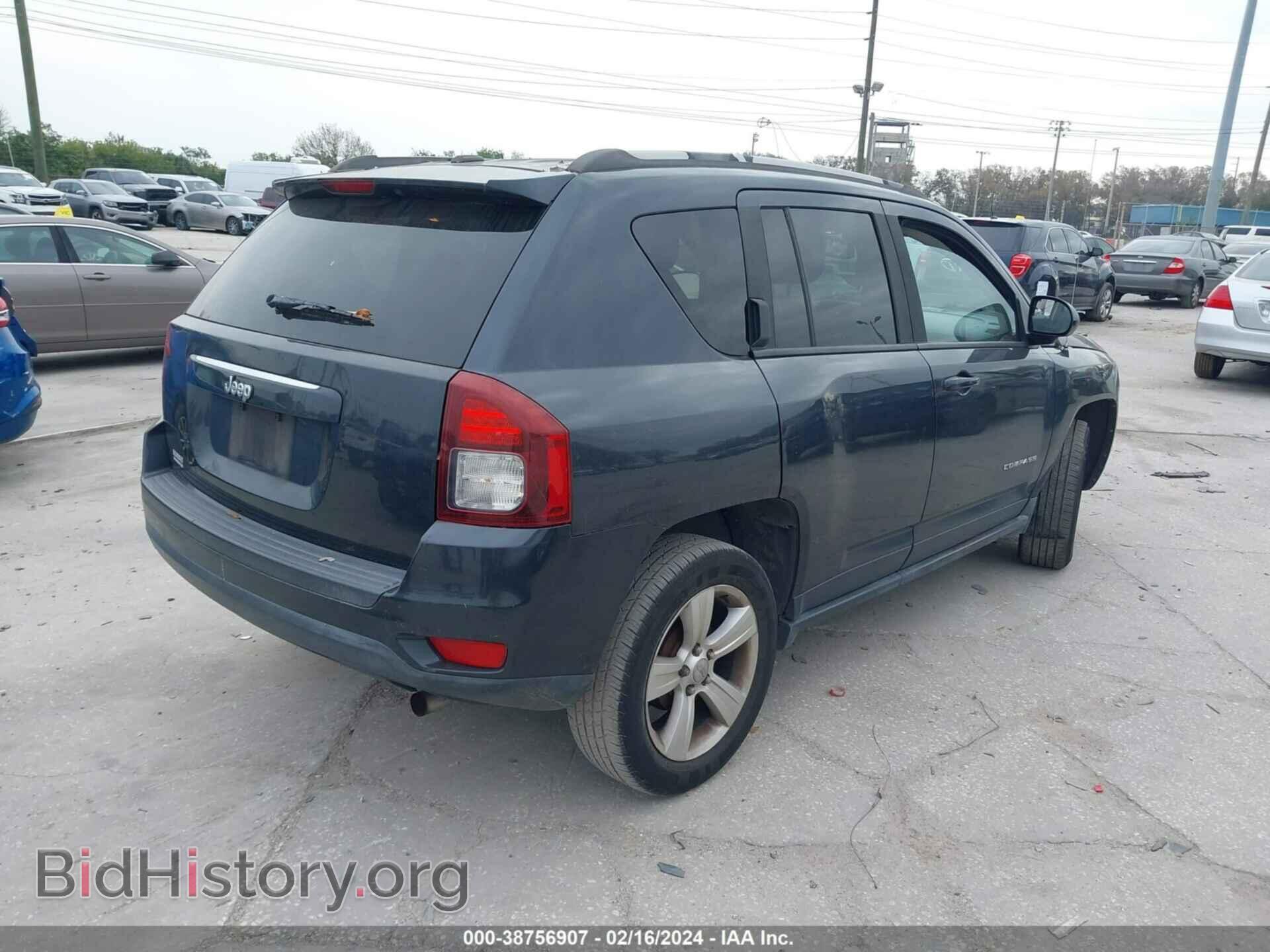 2016 JEEP COMPASS - VIN: 1C4NJCBA3GD609354 - Фото 4