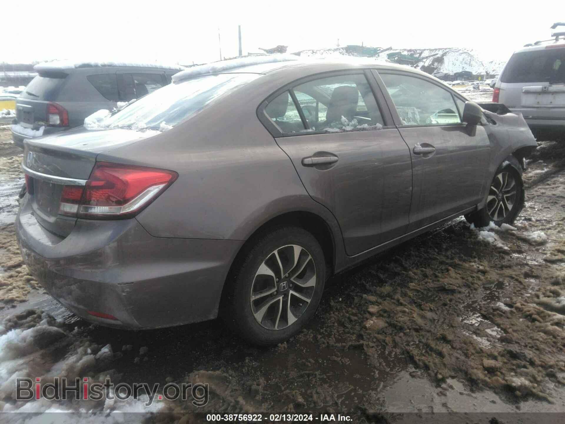 2013 HONDA CIVIC - VIN: 2HGFB2F81DH527352 - Фото 4
