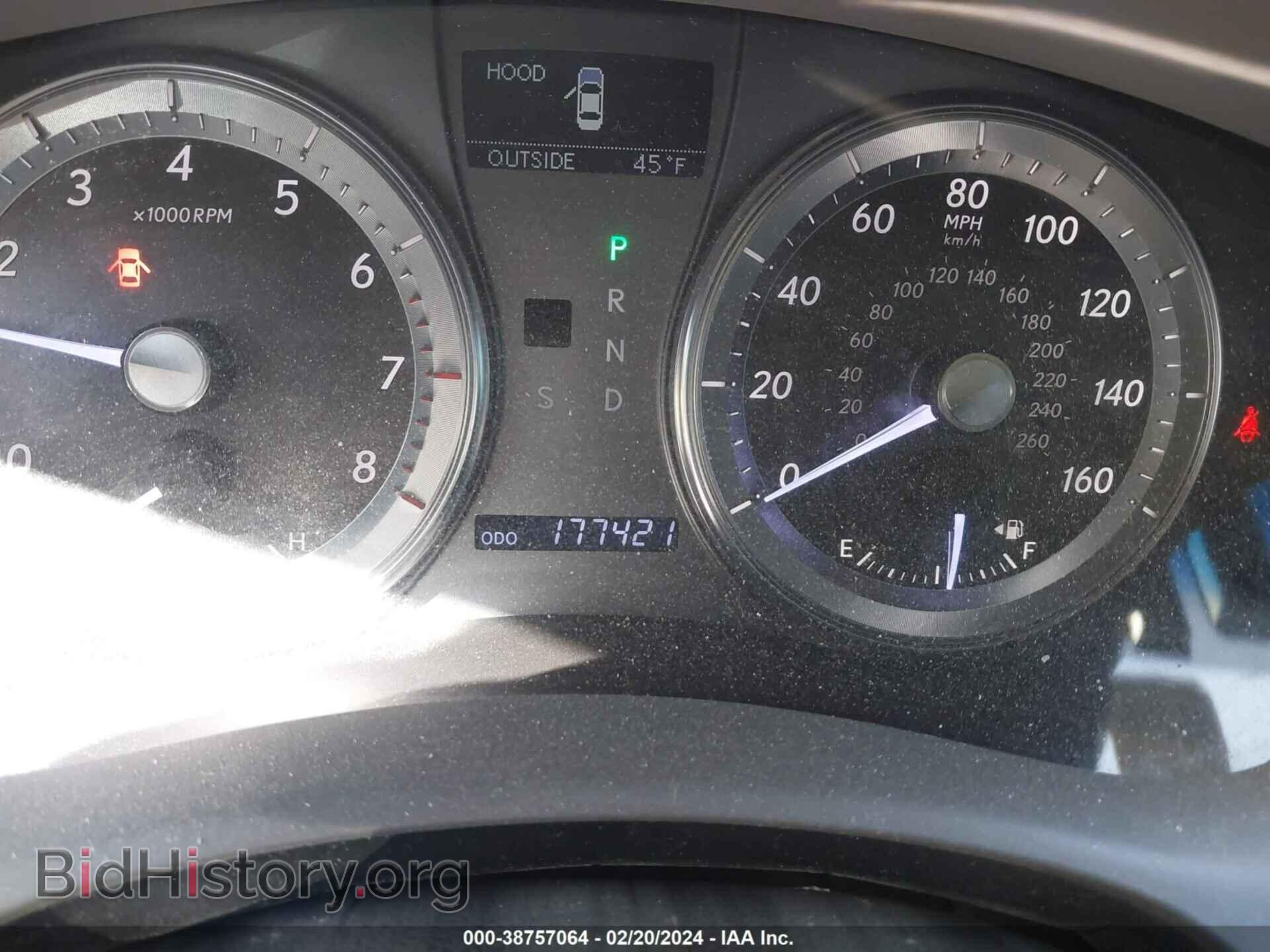 2012 LEXUS ES 350 - VIN: JTHBK1EG5C2504906 - Фото 7