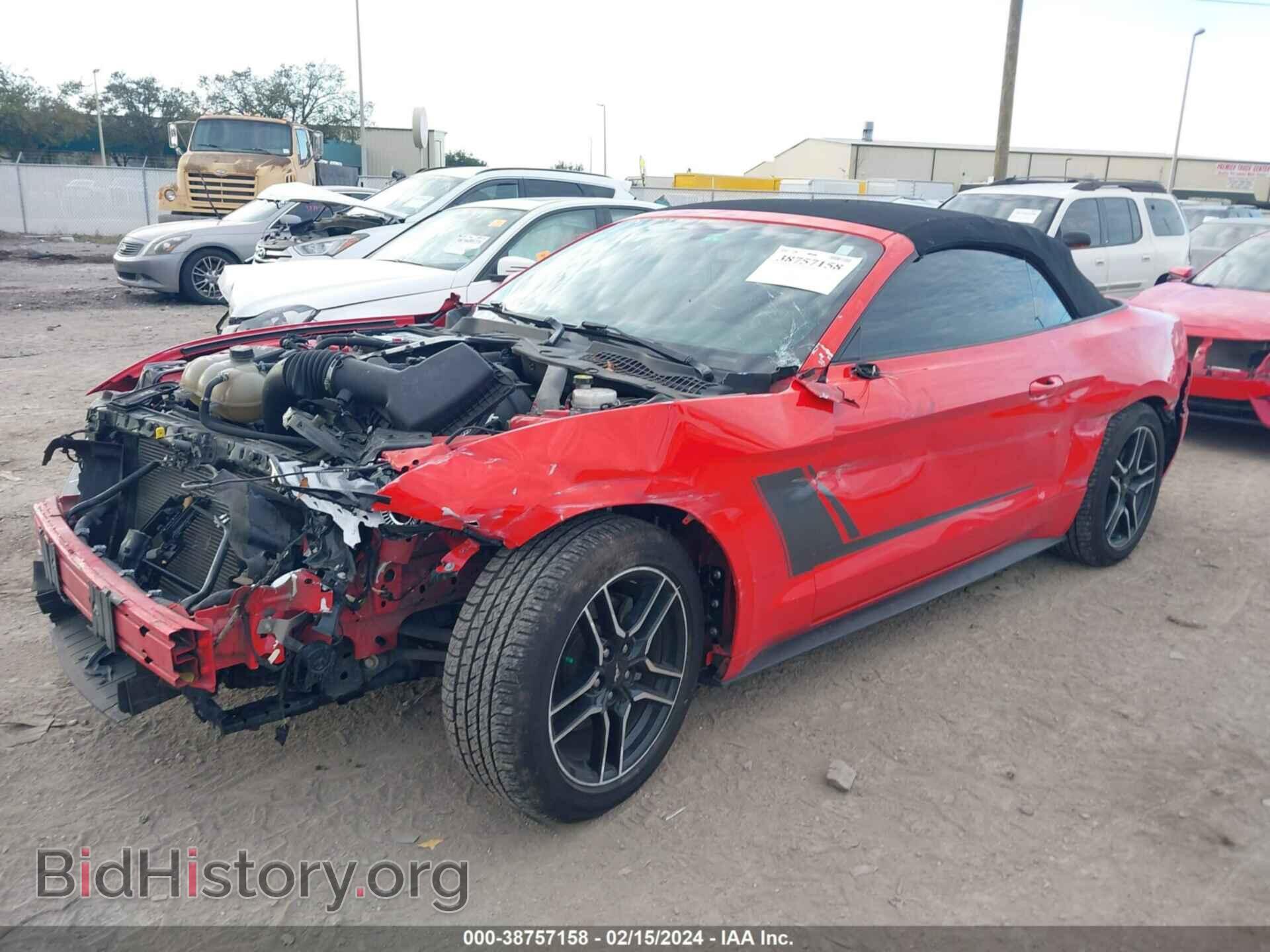 2018 FORD MUSTANG - VIN: 1FATP8UH9J5166437 - Фото 2