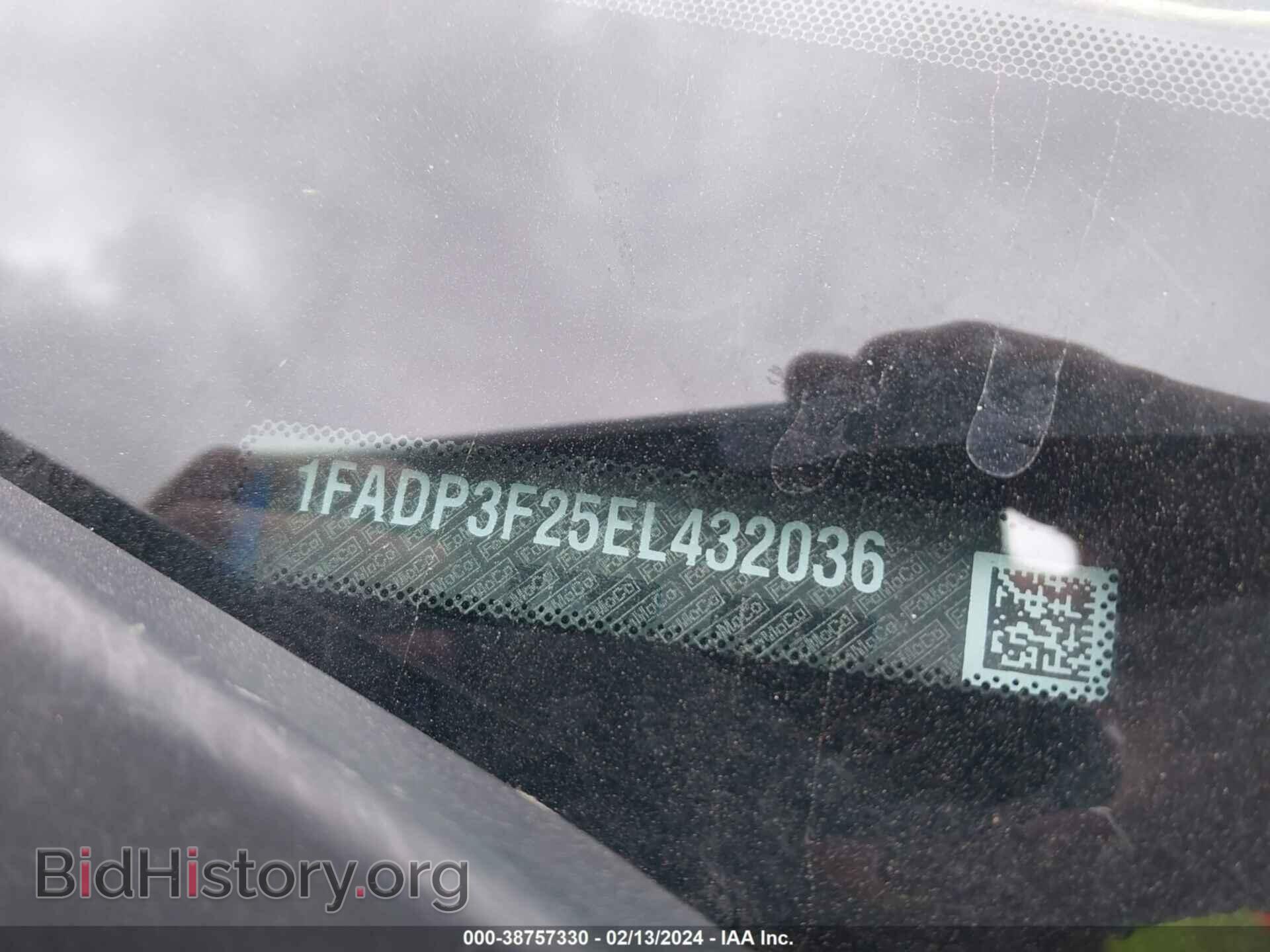 2014 FORD FOCUS - VIN: 1FADP3F25EL432036 - Фото 9