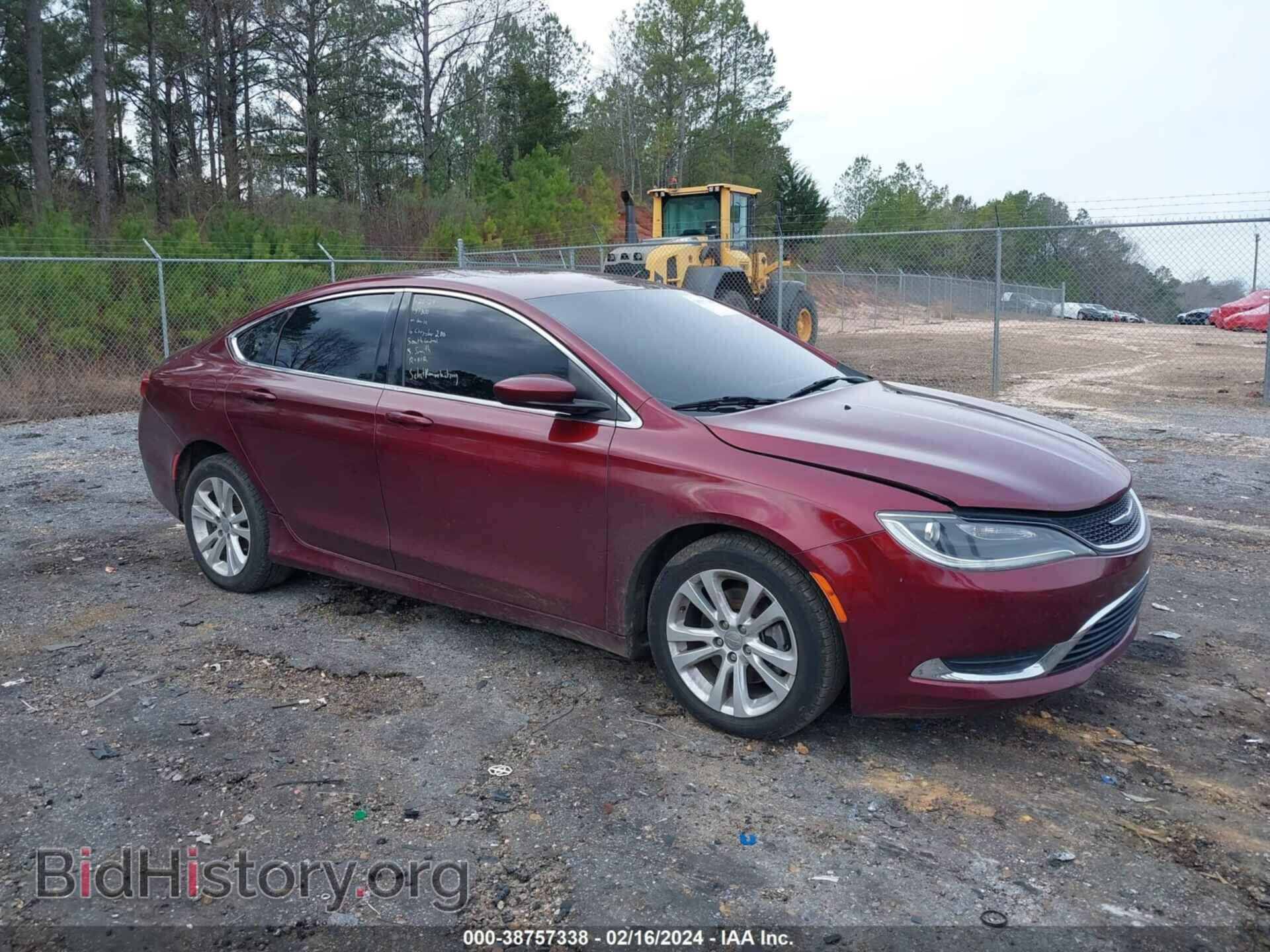 Фотография 1C3CCCAB3GN137800 - CHRYSLER 200 2016