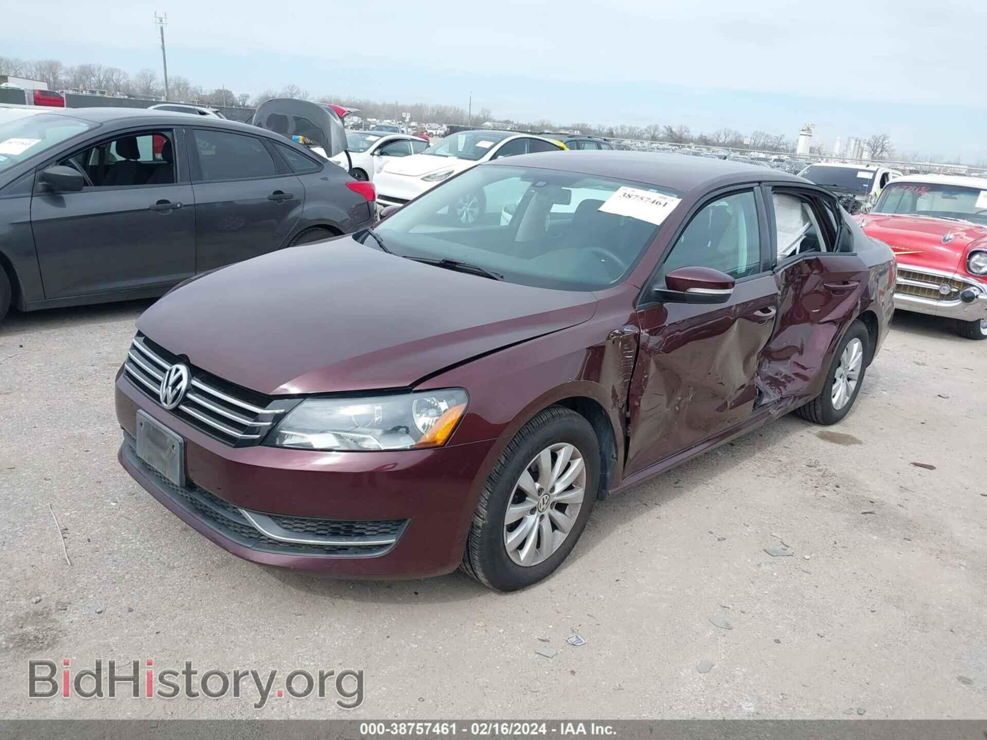 2013 VOLKSWAGEN PASSAT - VIN: 1VWAP7A37DC089049 - Фото 2