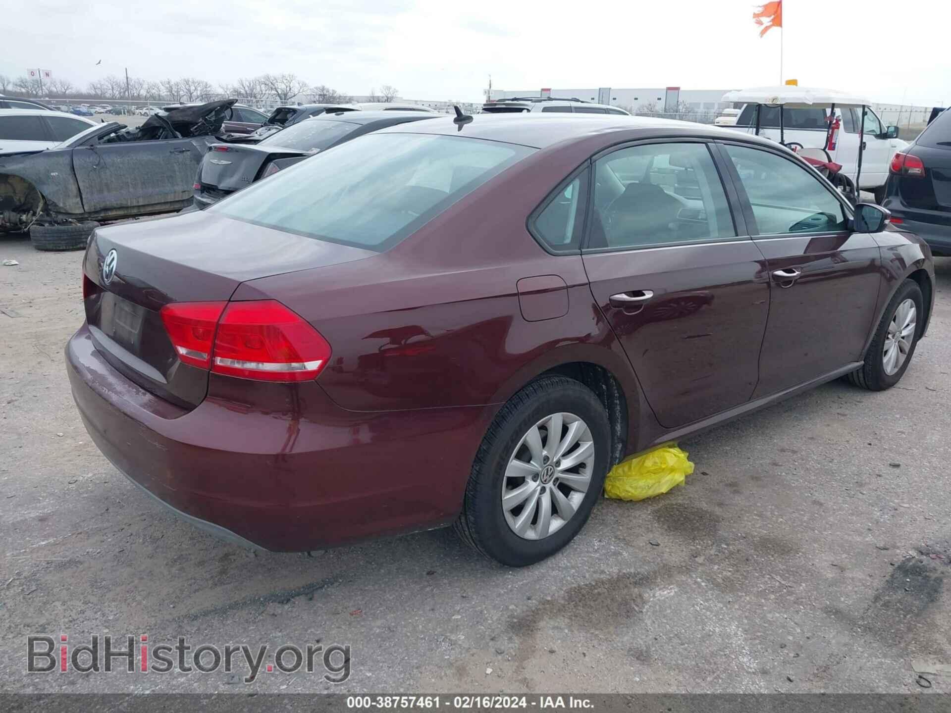 2013 VOLKSWAGEN PASSAT - VIN: 1VWAP7A37DC089049 - Фото 4