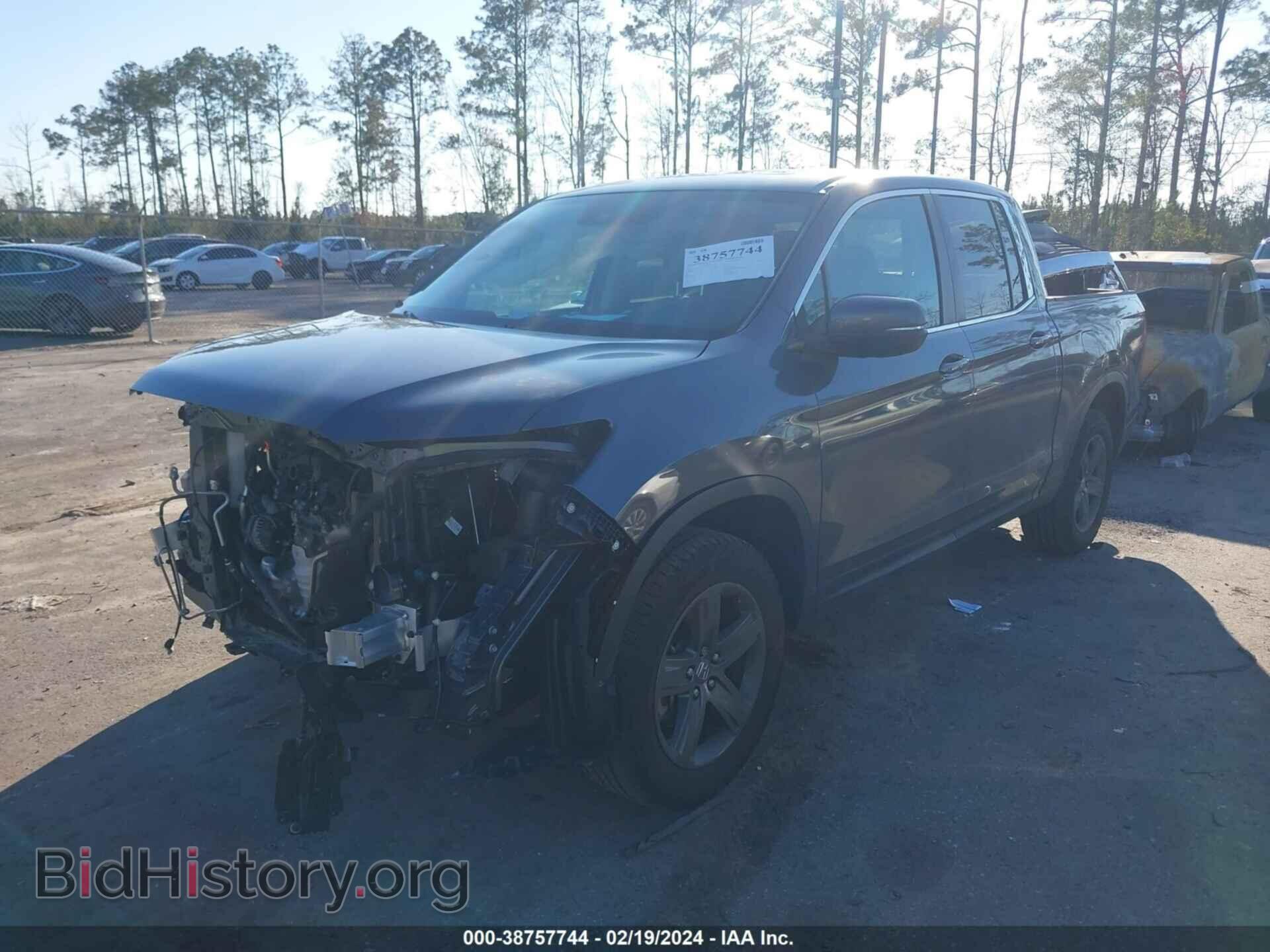 2023 HONDA RIDGELINE - VIN: 5FPYK3F52PB014468 - Фото 2