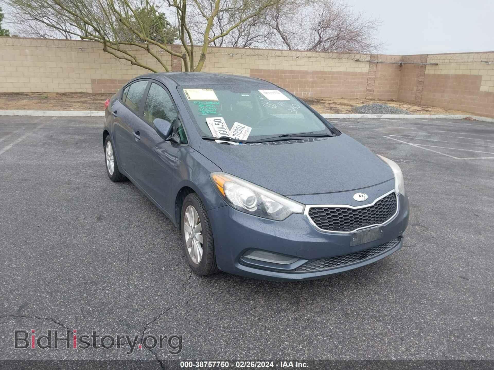 Photo KNAFX4A66E5240418 - KIA FORTE 2014