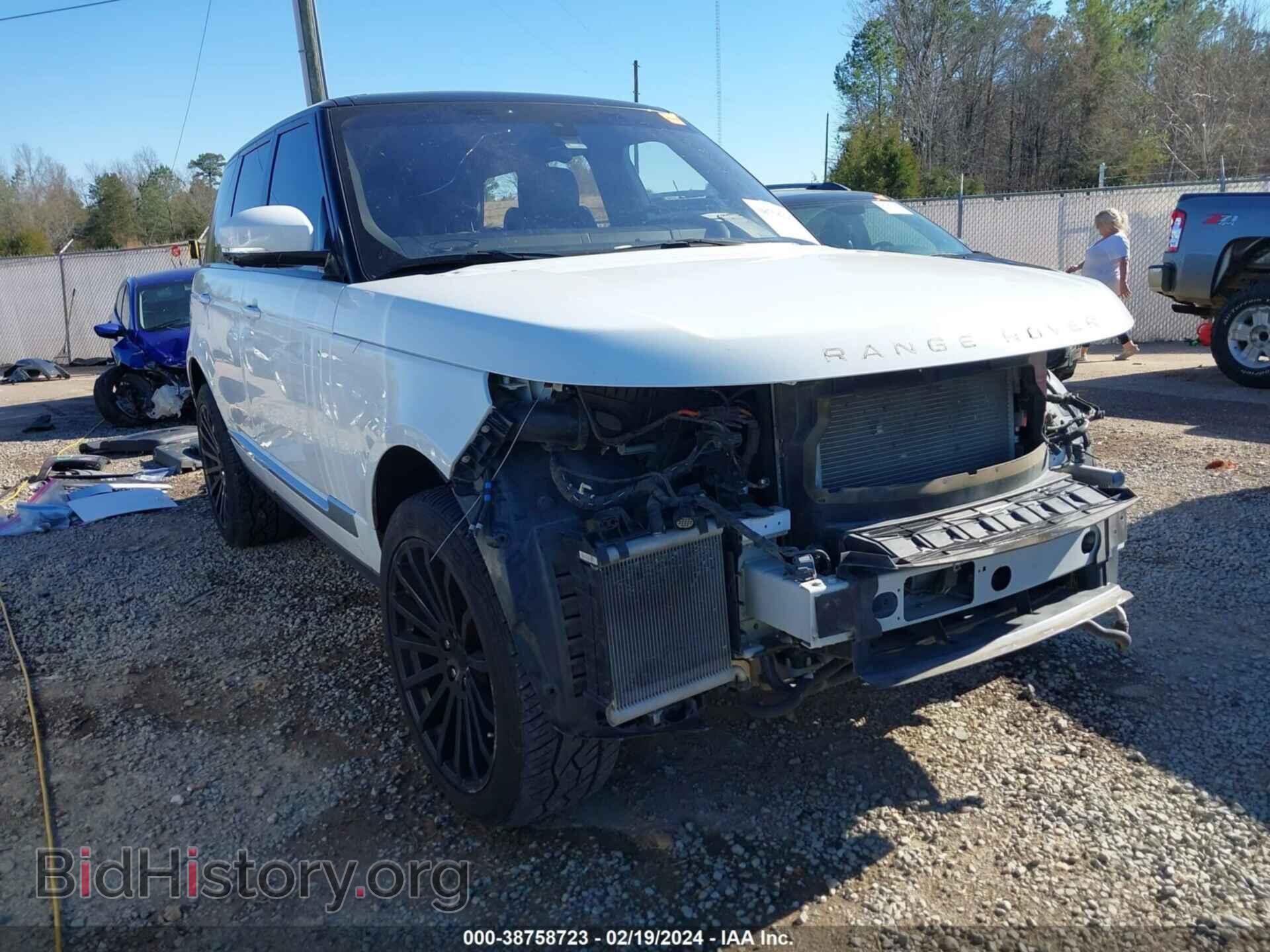 Фотография SALGS2EF6GA294681 - LAND ROVER RANGE ROVER 2016