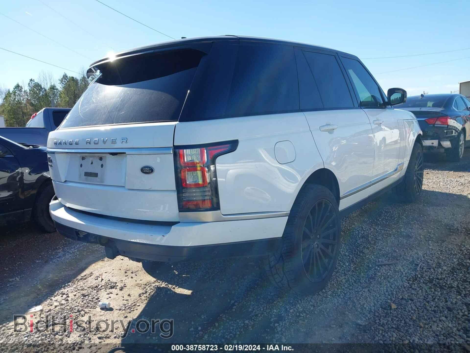 2016 LAND ROVER RANGE ROVER - VIN: SALGS2EF6GA294681 - Фото 4