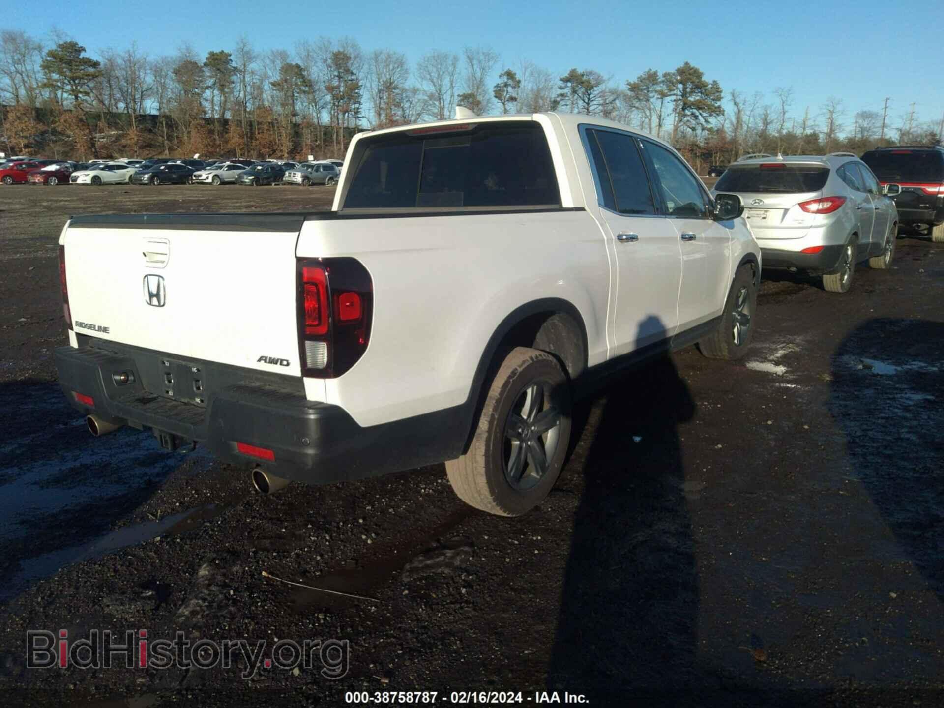 2022 HONDA RIDGELINE - VIN: 5FPYK3F77NB039347 - Фото 4