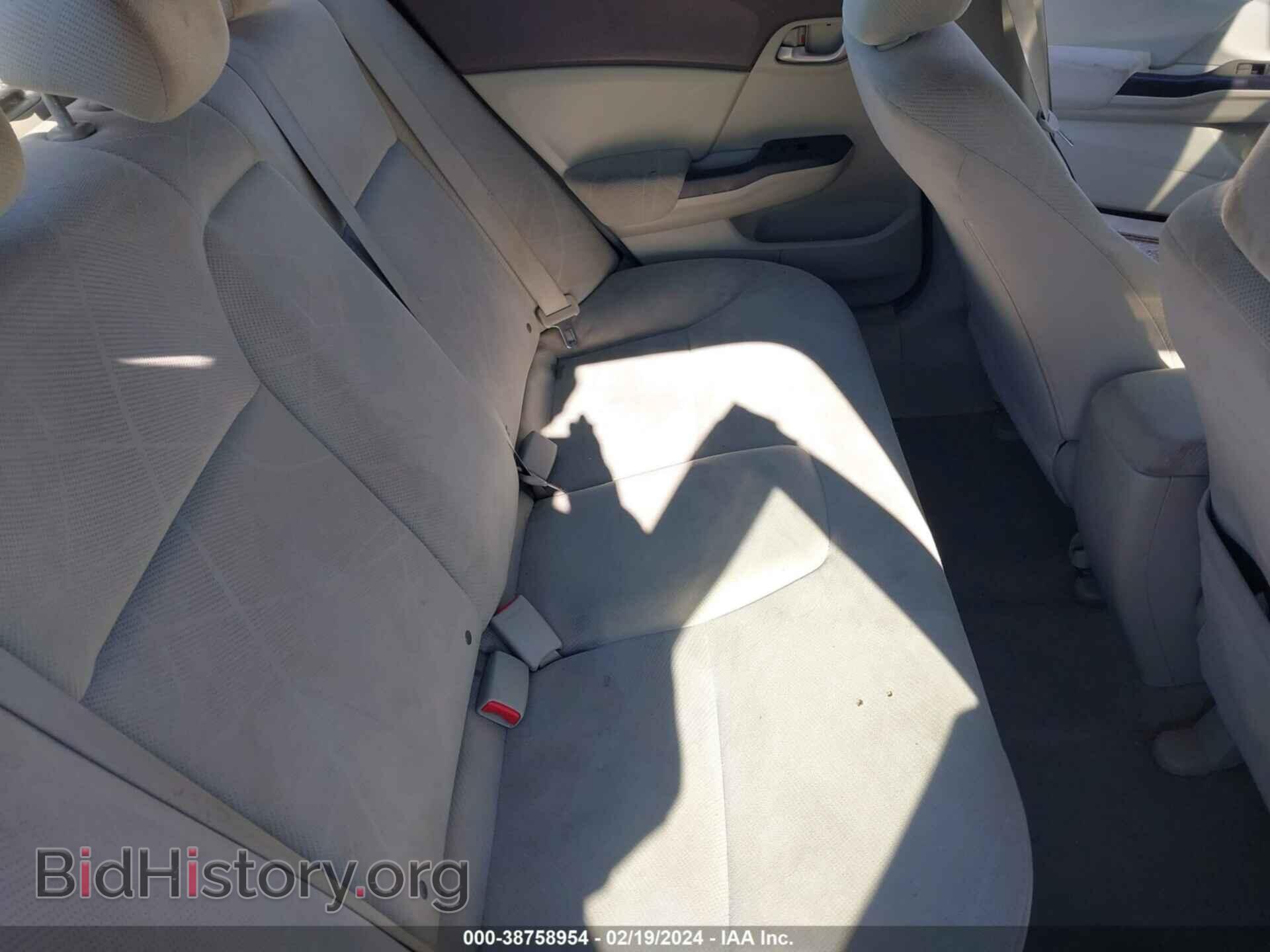 2012 HONDA CIVIC - VIN: 19XFB2F52CE375032 - Фото 8