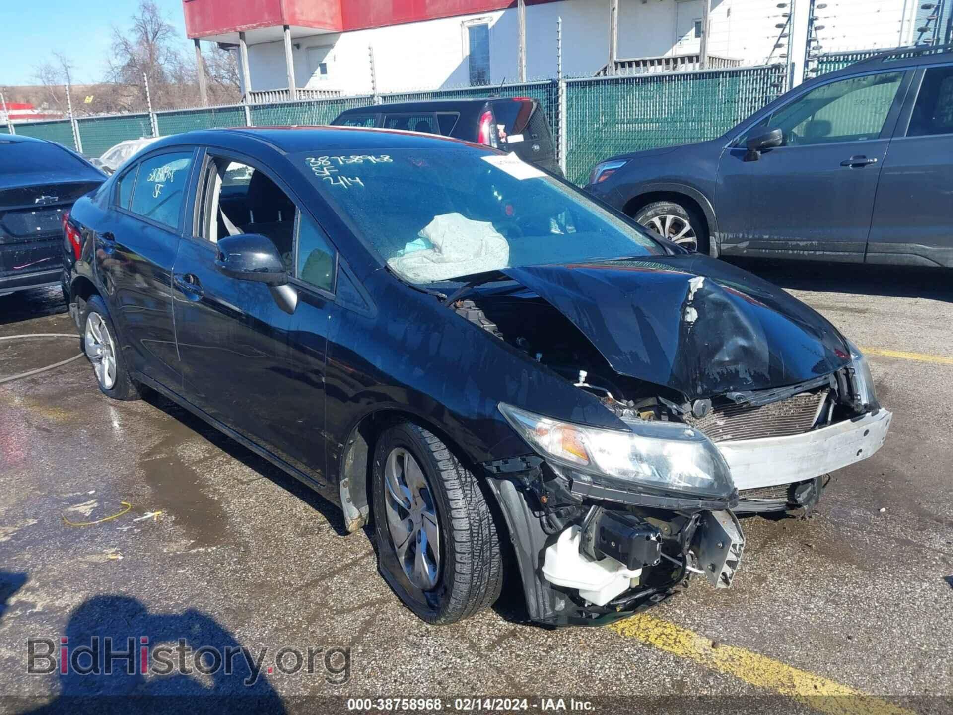 Фотография 2HGFB2F5XDH600708 - HONDA CIVIC 2013