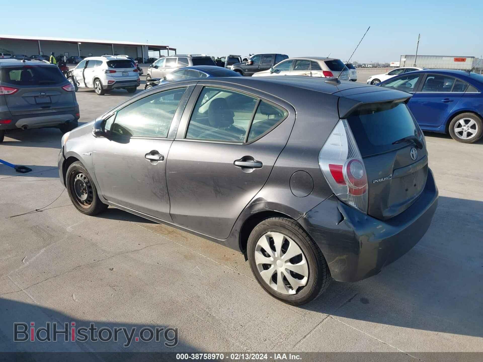 2014 TOYOTA PRIUS C - VIN: JTDKDTB38E1073124 - Фото 3