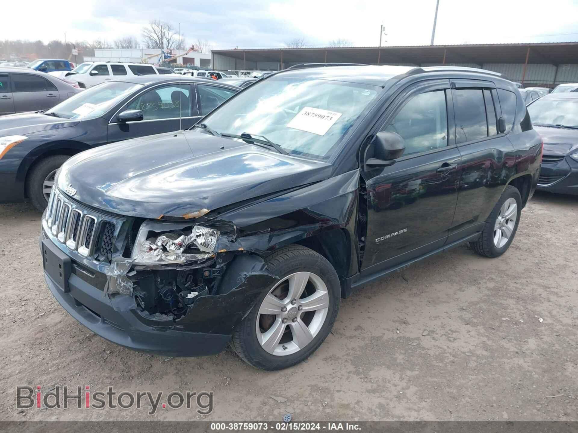 2012 JEEP COMPASS - VIN: 1C4NJDBB4CD537914 - Фото 2