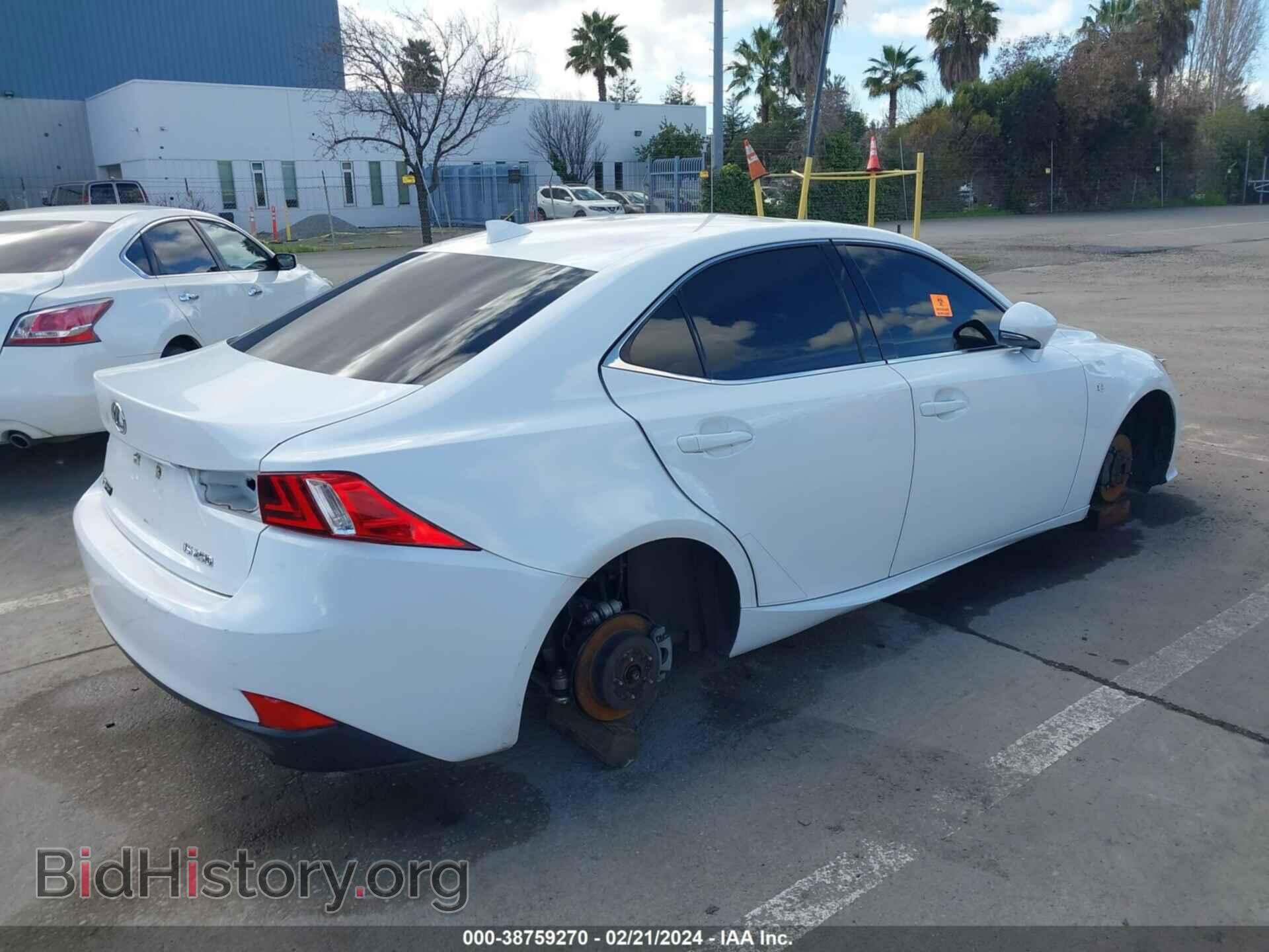 2014 LEXUS IS 250 - VIN: JTHBF1D21E5027984 - Фото 4
