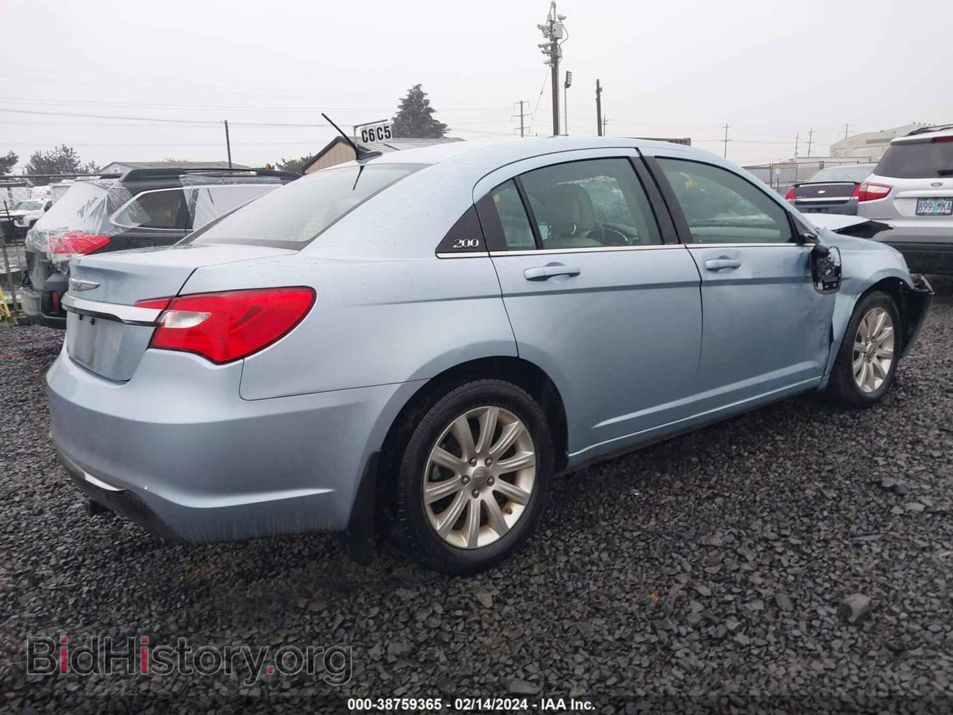 2012 CHRYSLER 200 - VIN: 1C3CCBBG5CN144410 - Фото 4