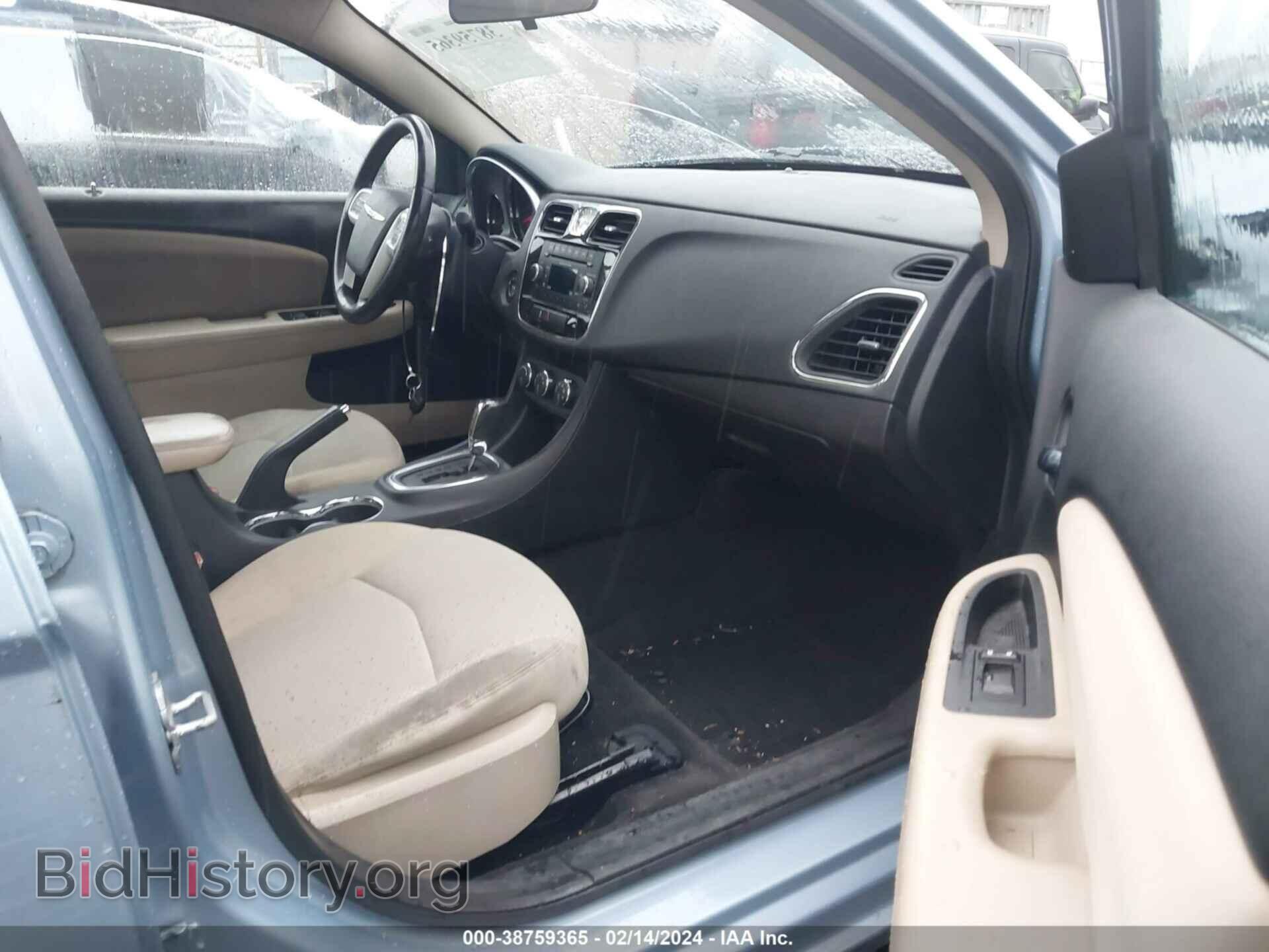 2012 CHRYSLER 200 - VIN: 1C3CCBBG5CN144410 - Фото 5