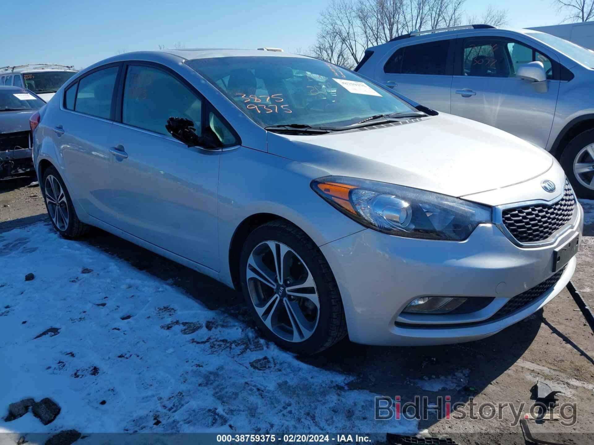 Photo KNAFZ4A80G5491000 - KIA FORTE 2016