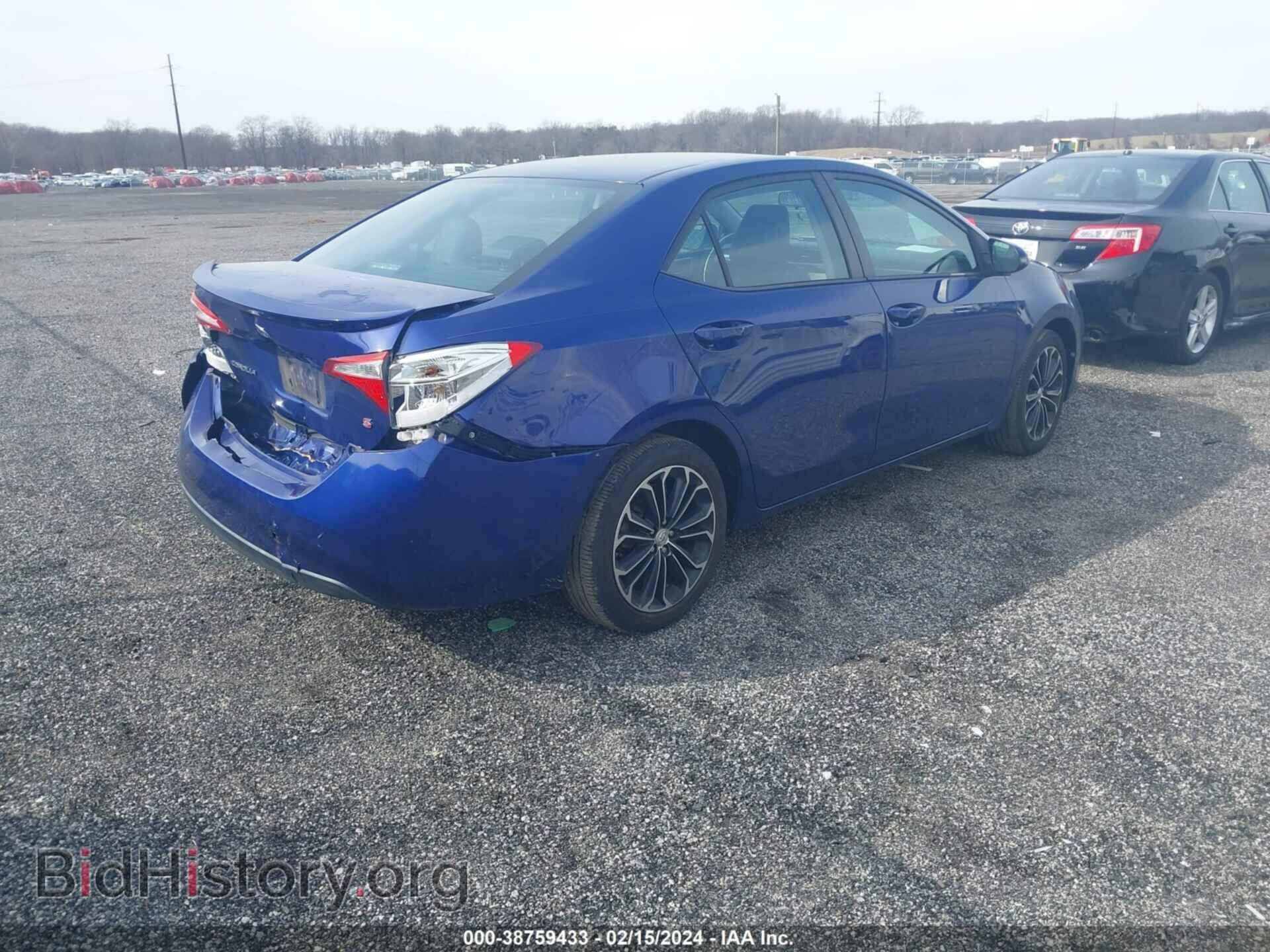 2015 TOYOTA COROLLA - VIN: 2T1BURHEXFC423510 - Фото 4