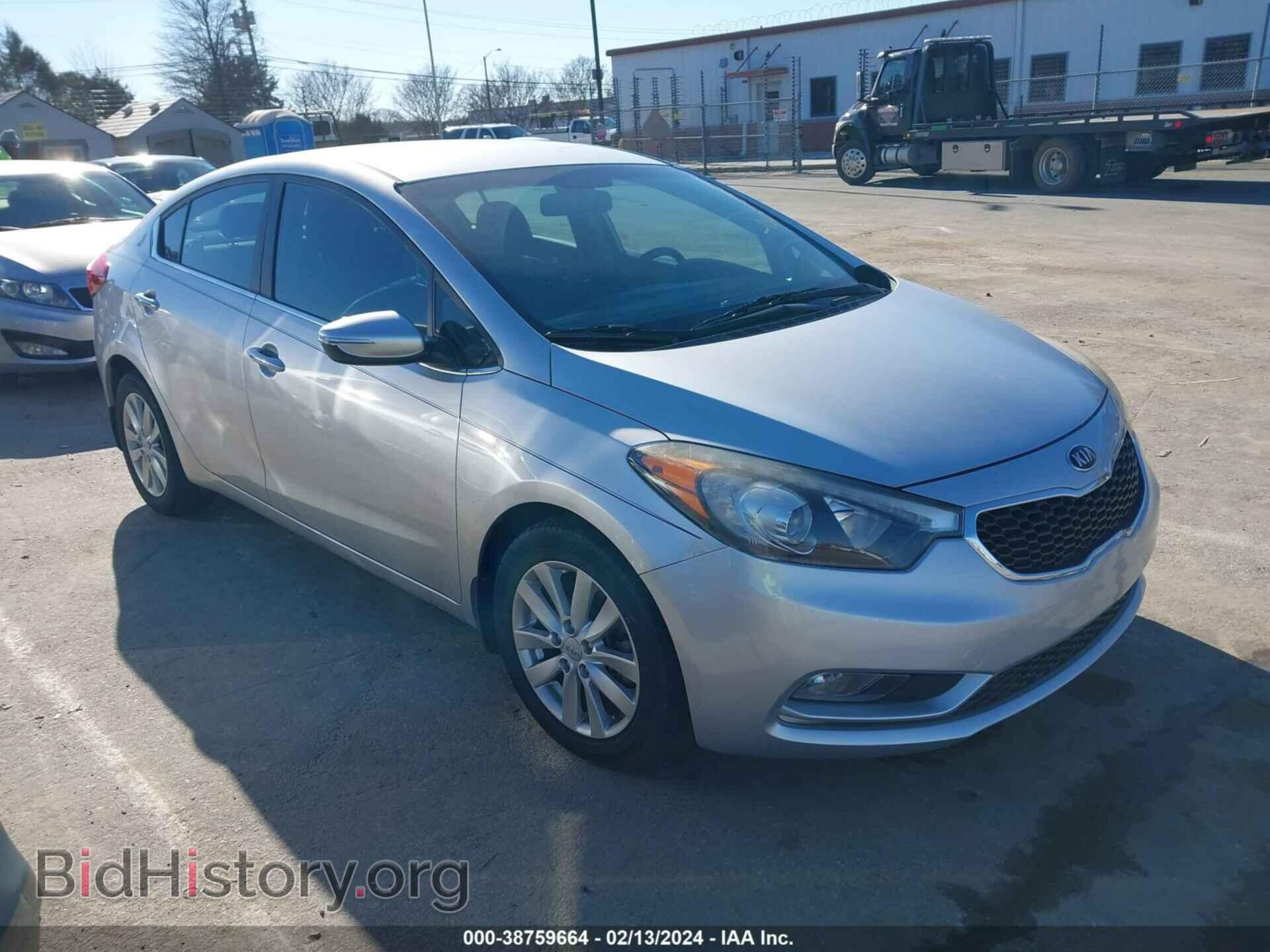 Photo KNAFX4A87E5046059 - KIA FORTE 2014