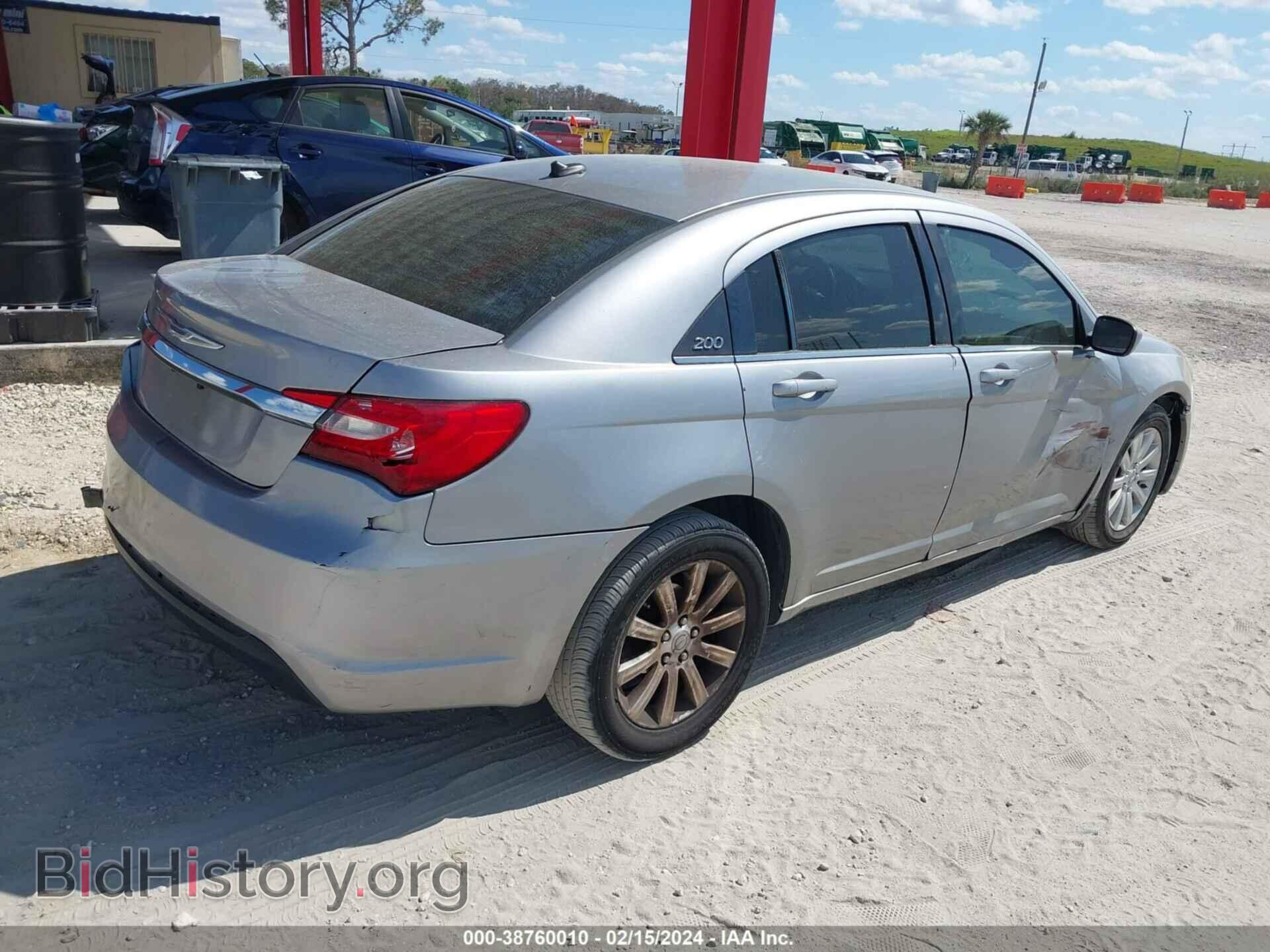 2013 CHRYSLER 200 - VIN: 1C3CCBBB8DN672285 - Фото 4