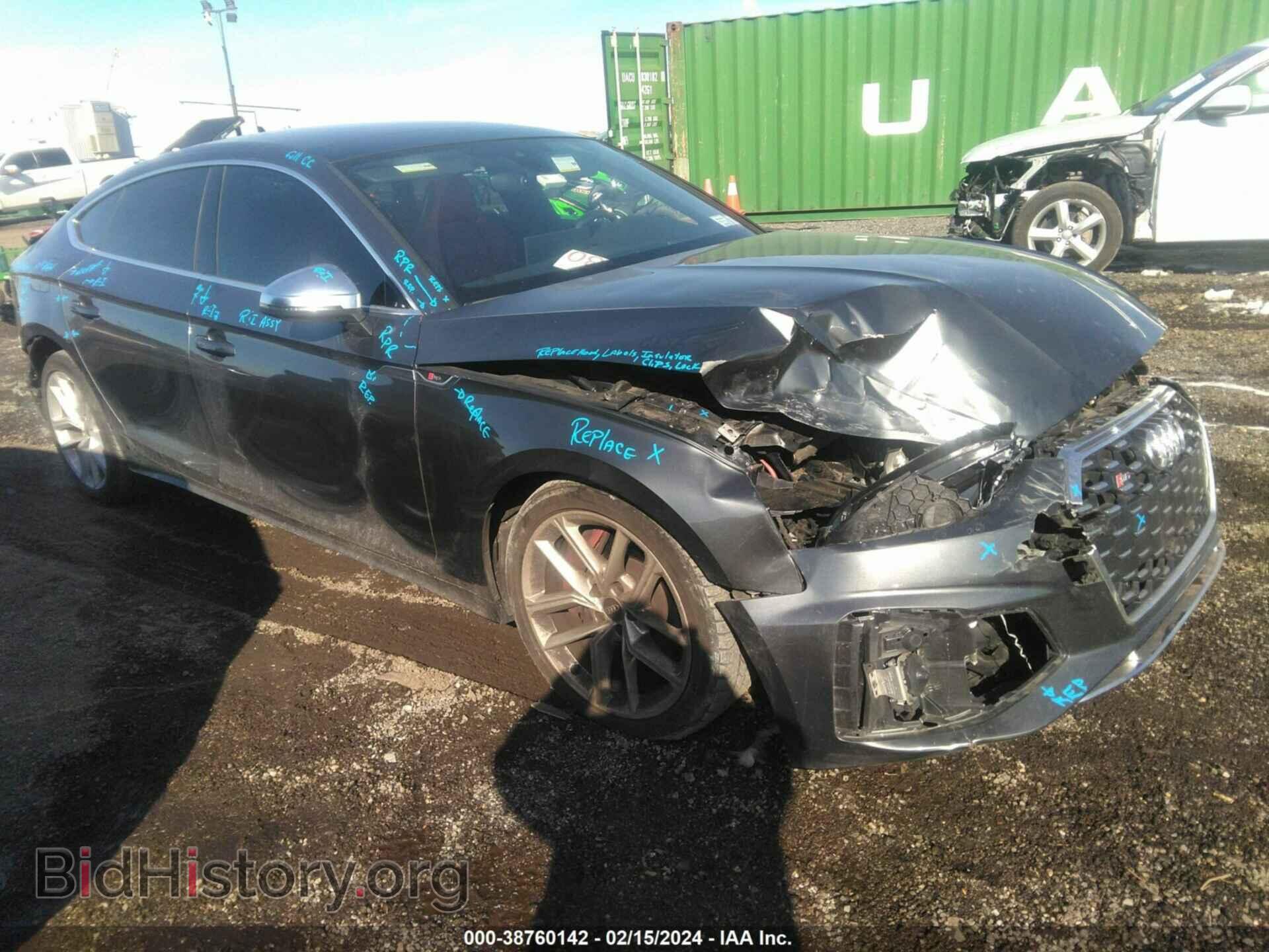 Фотография WAUC4CF50MA042395 - AUDI S5 SPORTBACK 2021