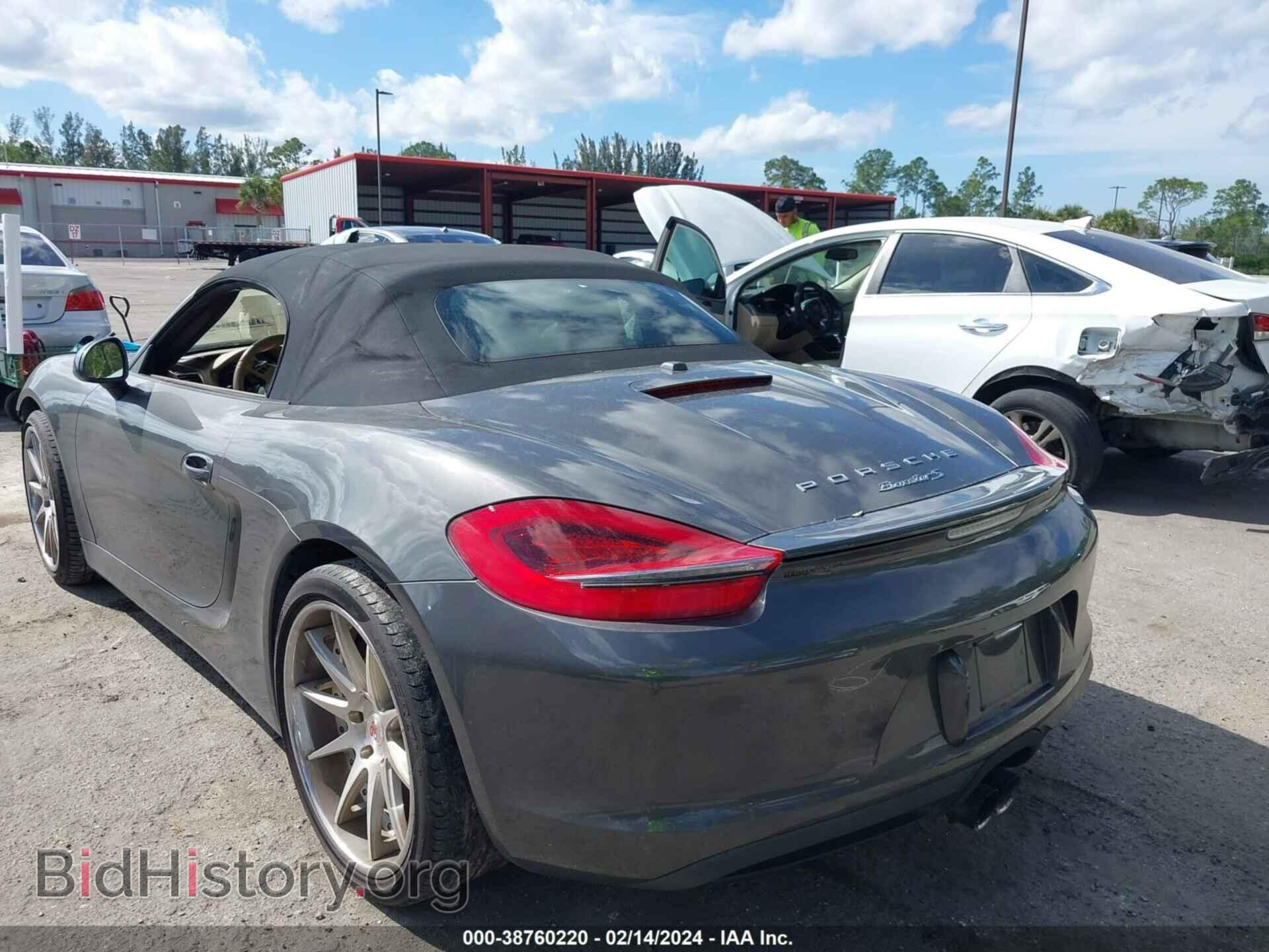 2014 PORSCHE BOXSTER - VIN: WP0CB2A84ES140233 - Фото 3
