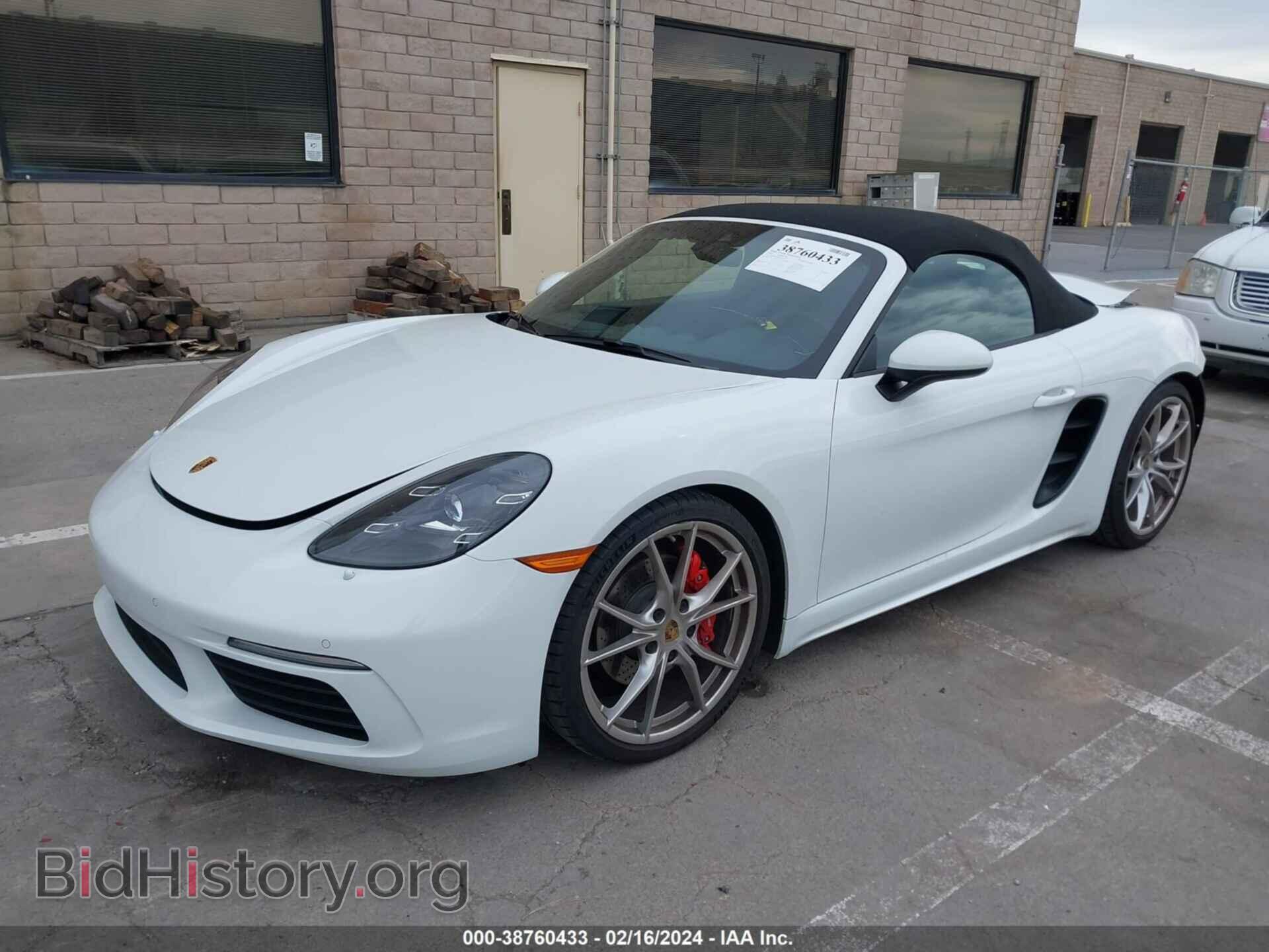 2022 PORSCHE 718 BOXSTER - VIN: WP0CB2A8XNS221074 - Фото 2