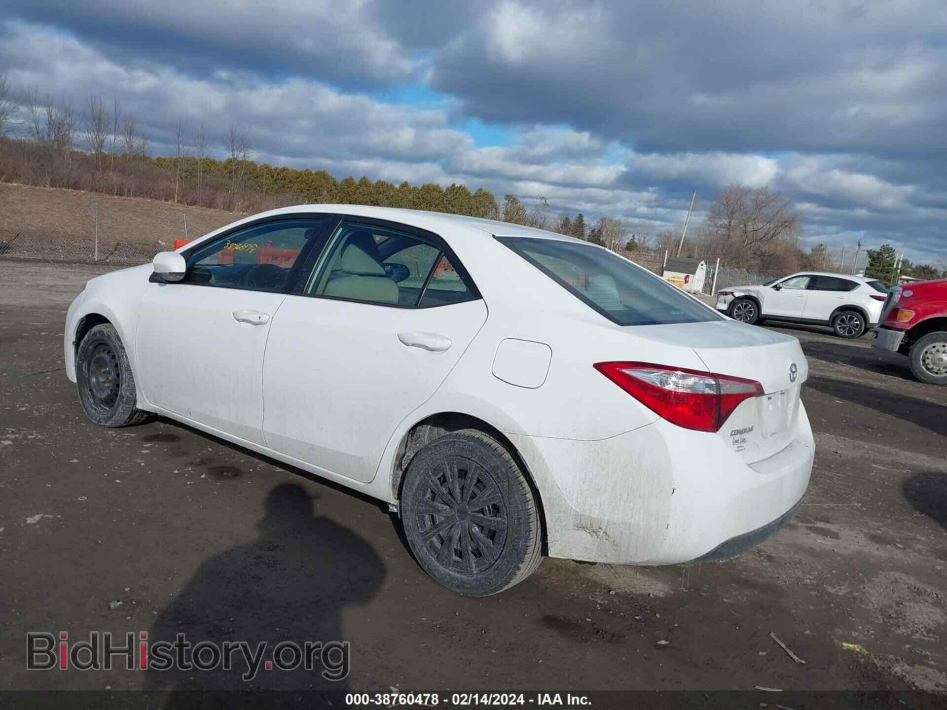 2015 TOYOTA COROLLA - VIN: 2T1BURHEXFC316490 - Фото 3