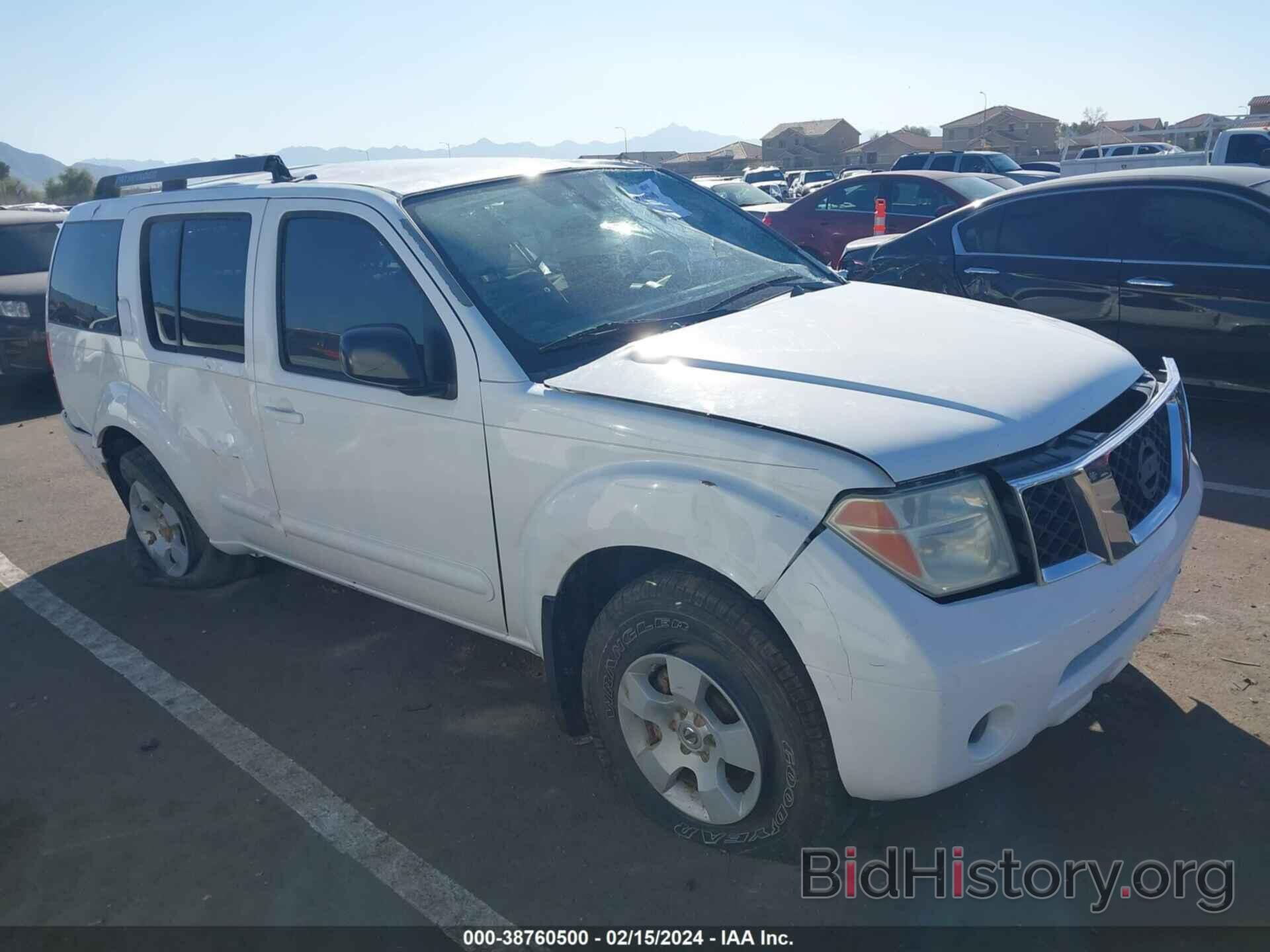 Photo 5N1AR18U06C625461 - NISSAN PATHFINDER 2006