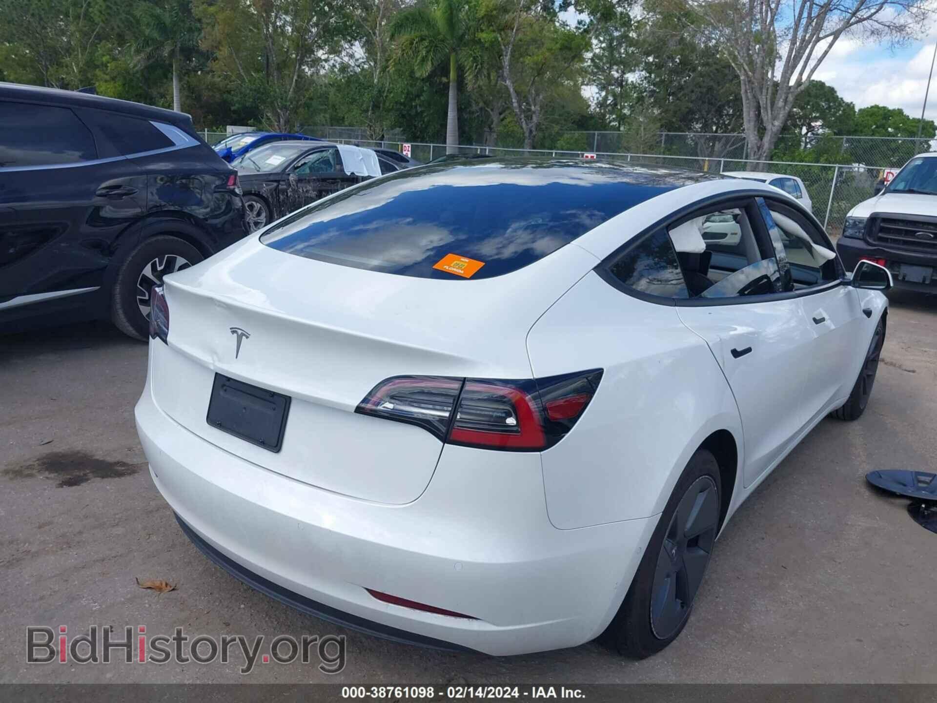 2021 TESLA MODEL 3 - VIN: 5YJ3E1EA9MF057715 - Photo 4