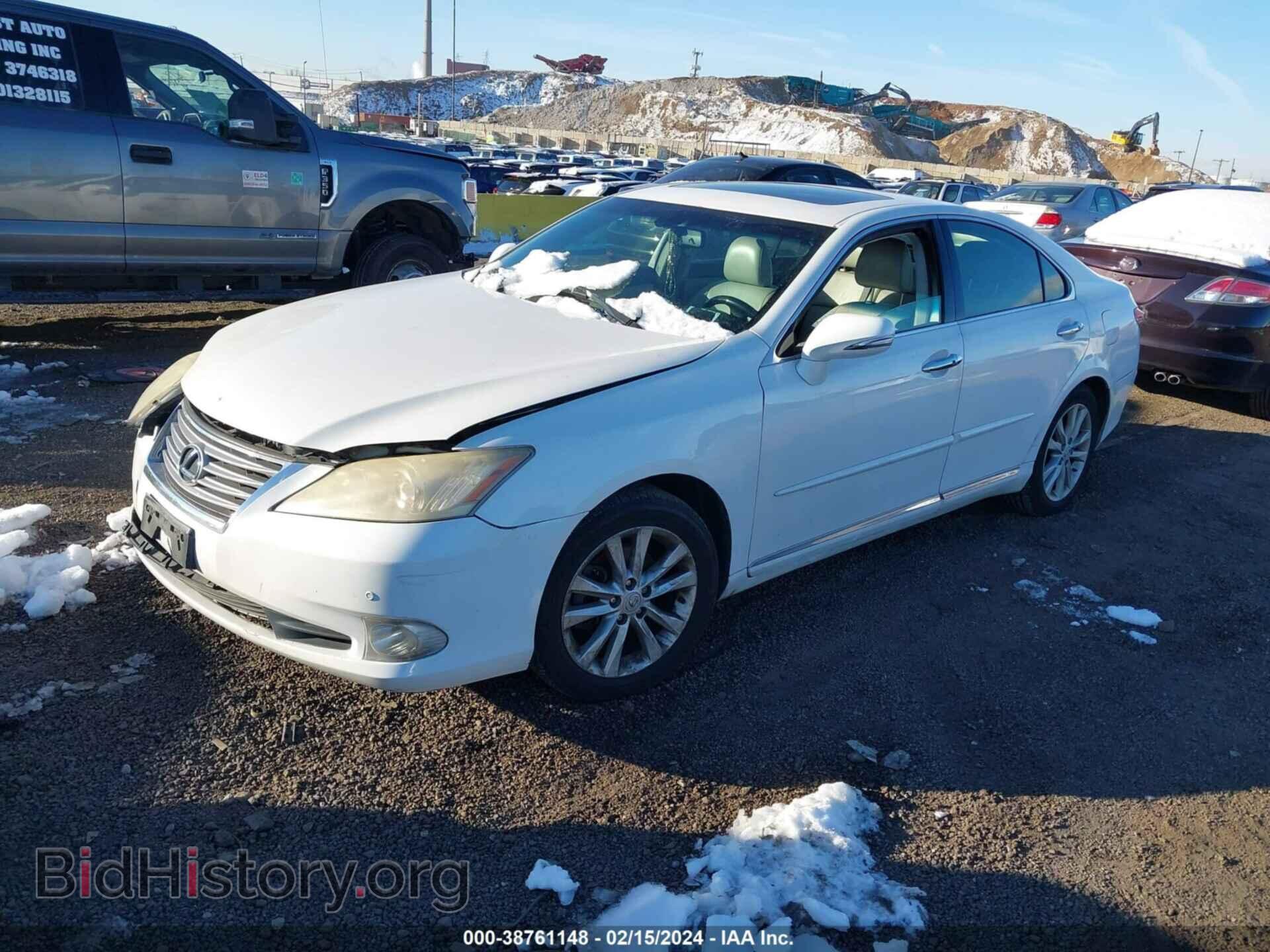 2011 LEXUS ES 350 - VIN: JTHBK1EG3B2437740 - Фото 2