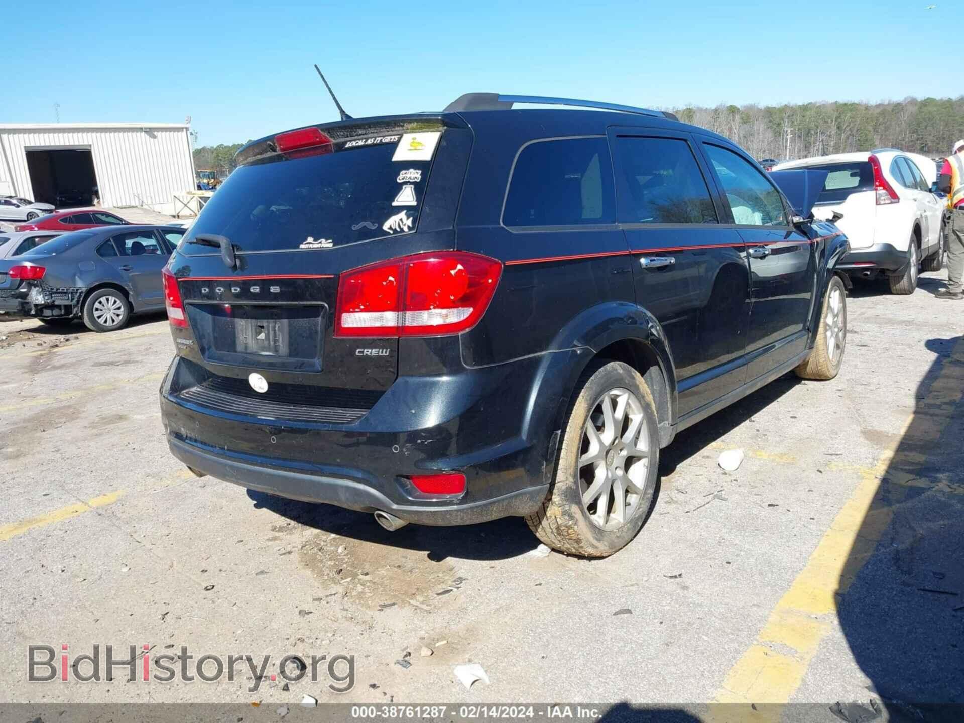 2013 DODGE JOURNEY - VIN: 3C4PDDDG1DT648389 - Фото 4