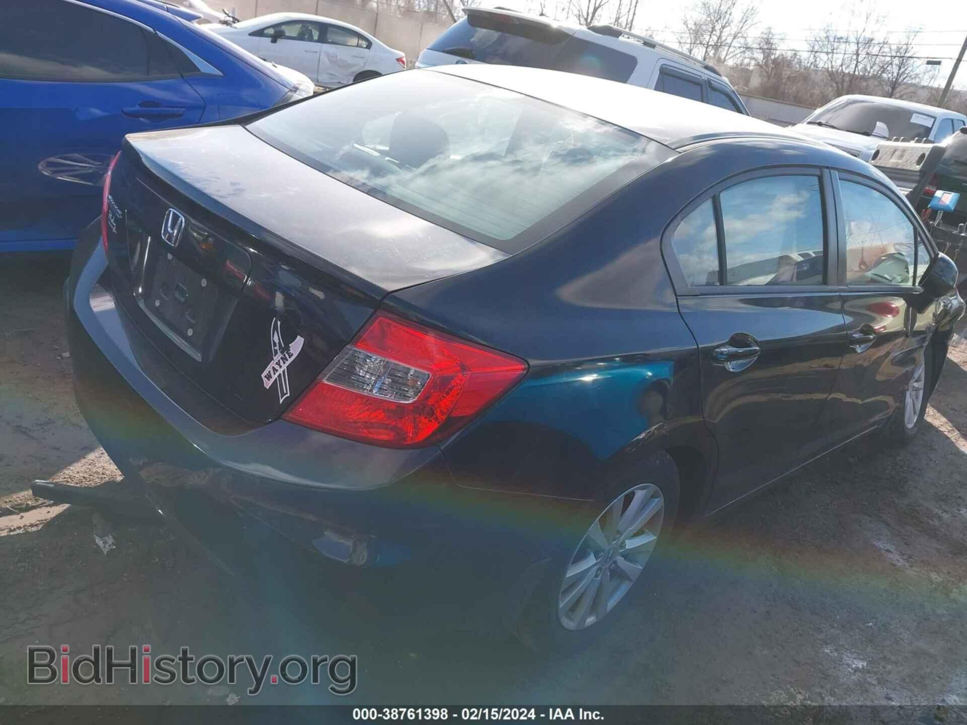 2012 HONDA CIVIC - VIN: 2HGFB2F83CH511944 - Фото 4