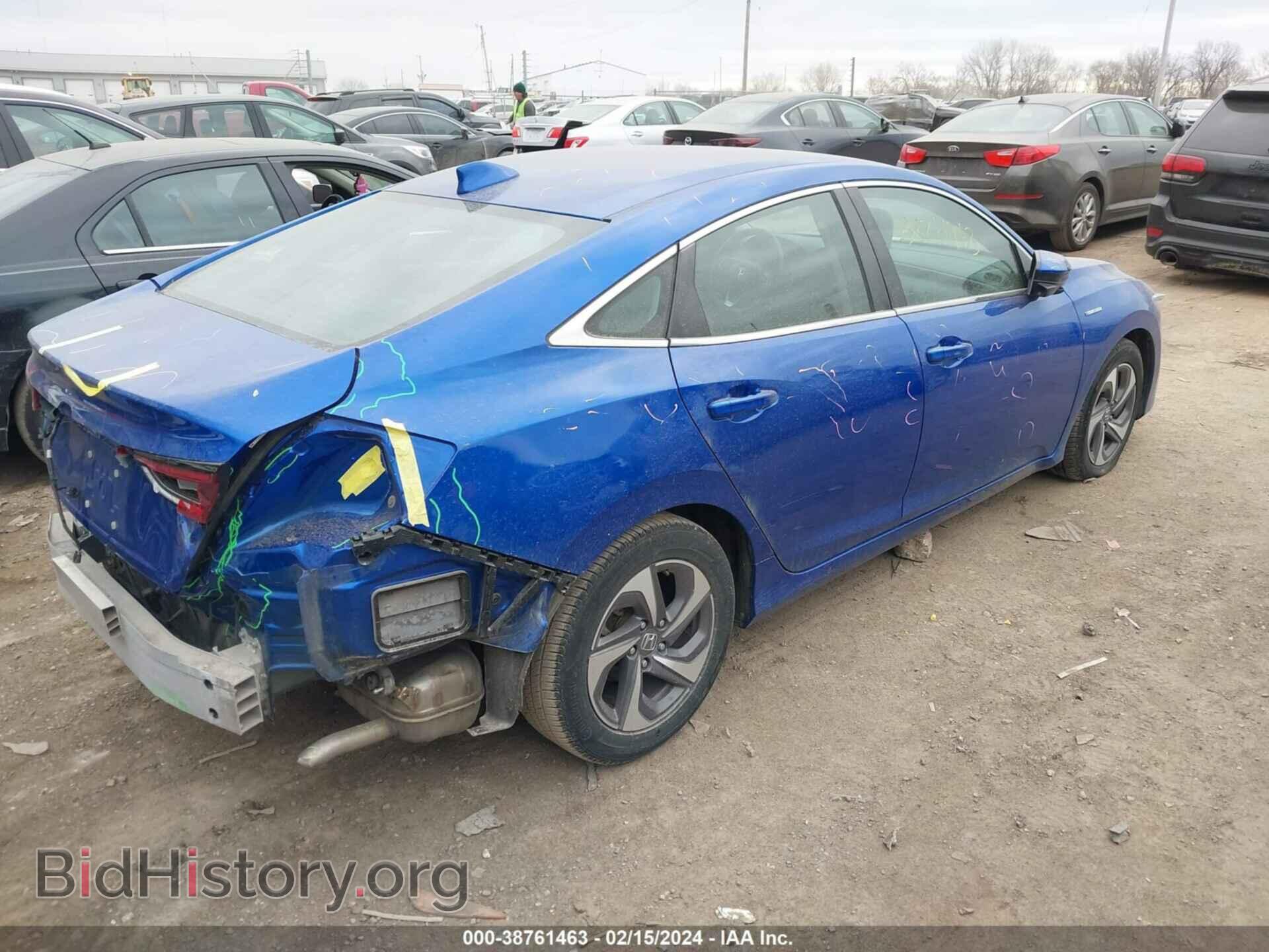 2019 HONDA INSIGHT - VIN: 19XZE4F52KE014429 - Фото 4