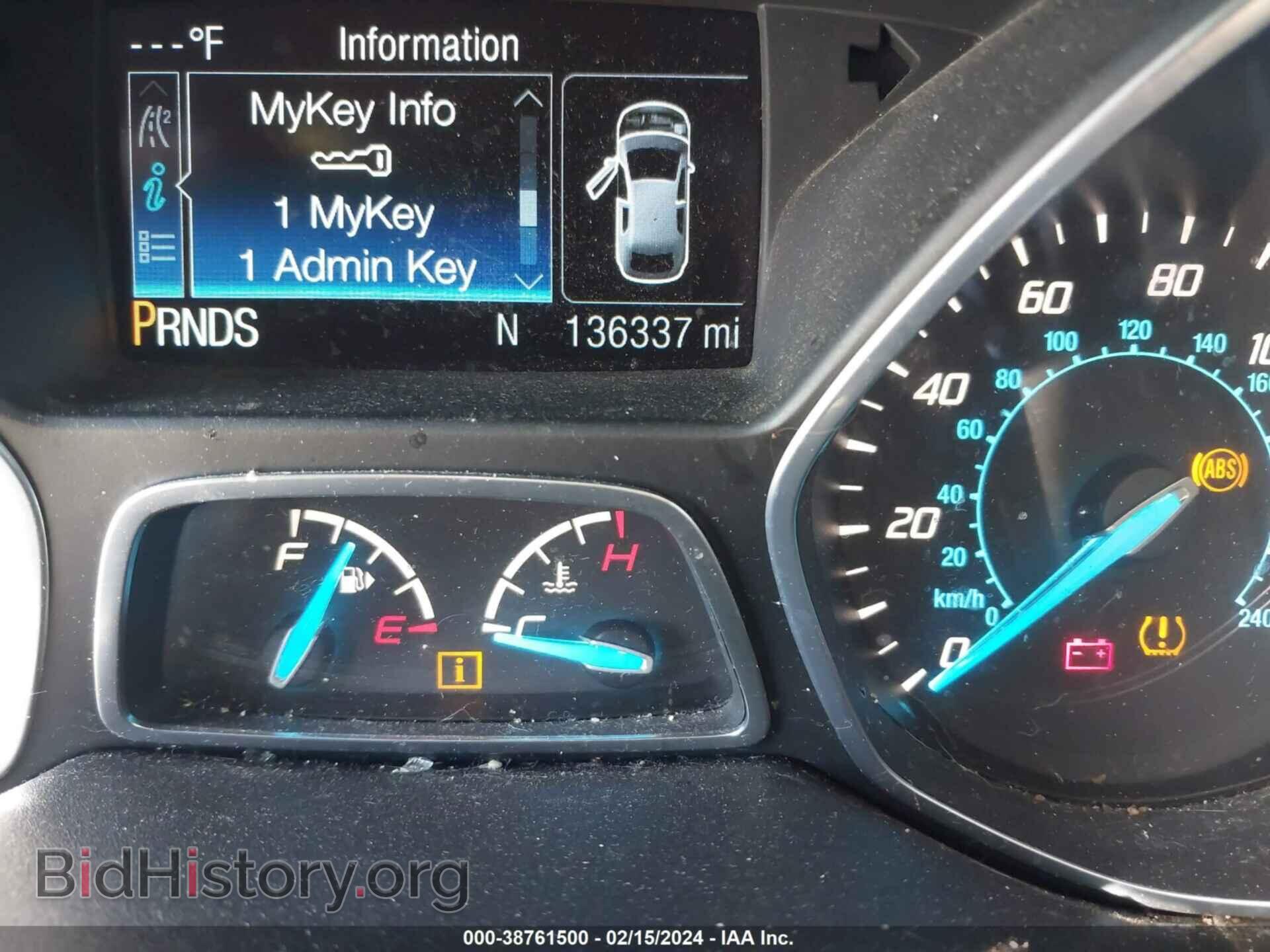 2015 FORD ESCAPE - VIN: 1FMCU9G95FUC32083 - Фото 7