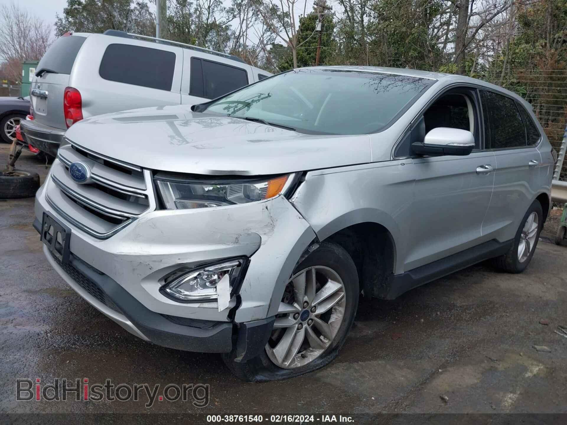 2015 FORD EDGE - VIN: 2FMTK4J87FBB94371 - Фото 2