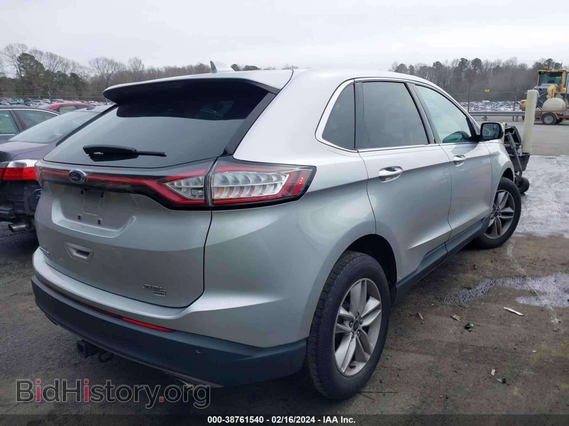 2015 FORD EDGE - VIN: 2FMTK4J87FBB94371 - Фото 4