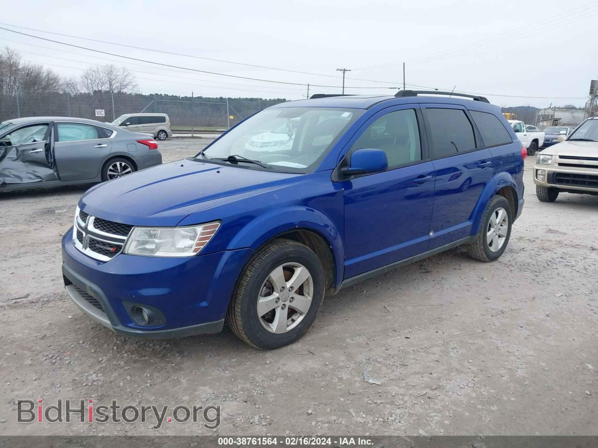 2012 DODGE JOURNEY - VIN: 3C4PDCBG0CT373030 - Фото 2