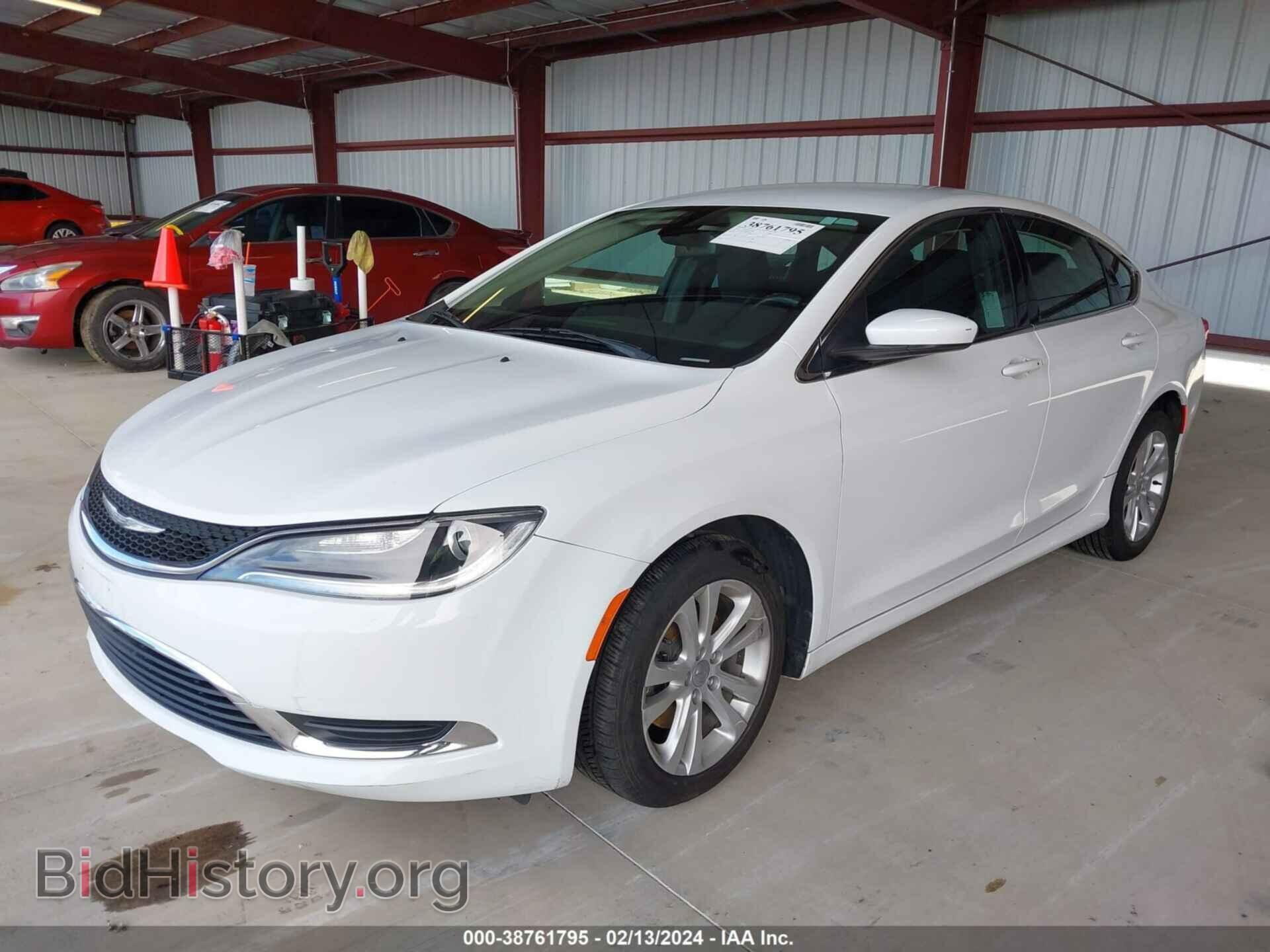 2016 CHRYSLER 200 - VIN: 1C3CCCAB6GN102765 - Фото 2