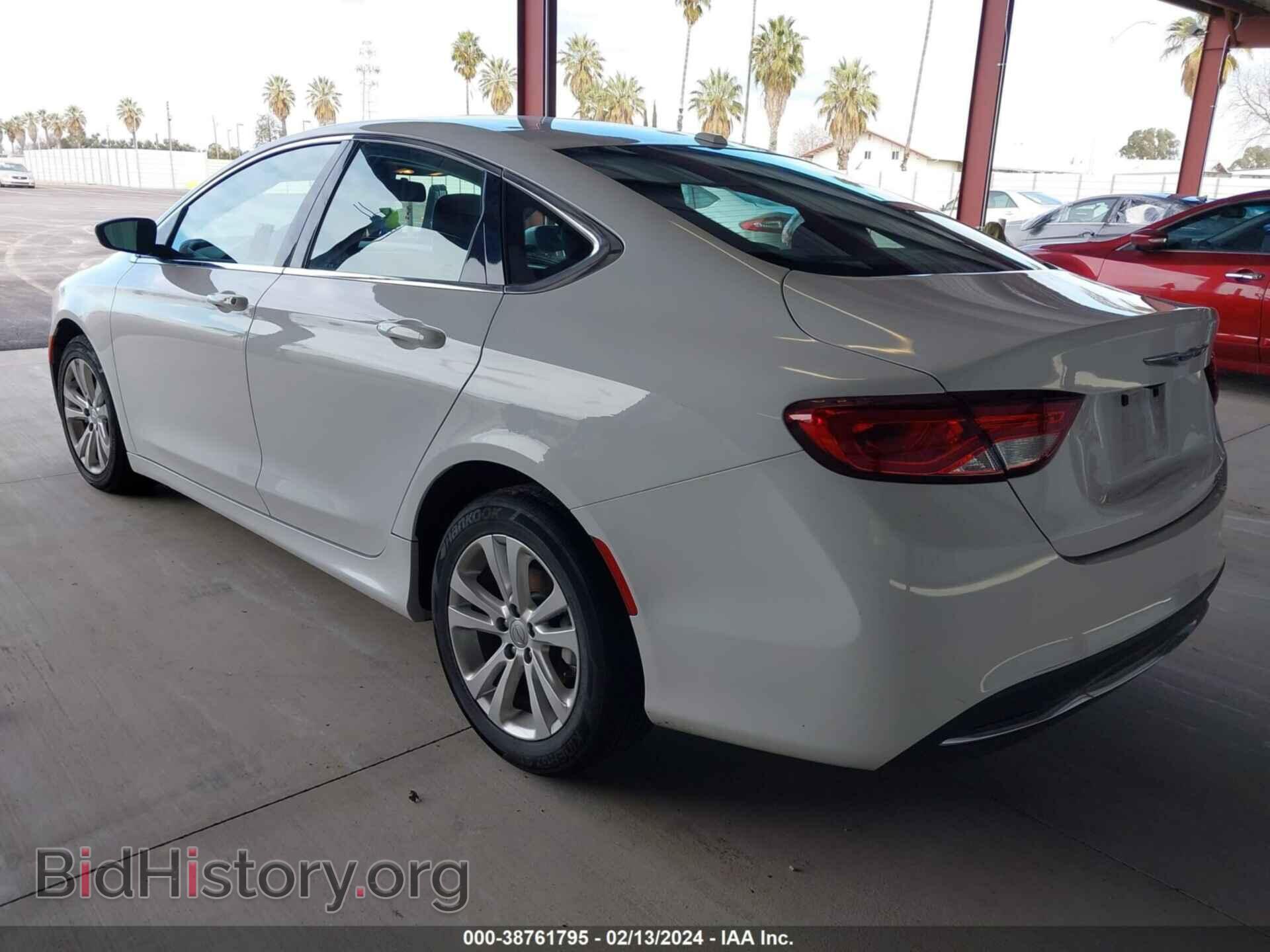 2016 CHRYSLER 200 - VIN: 1C3CCCAB6GN102765 - Фото 3