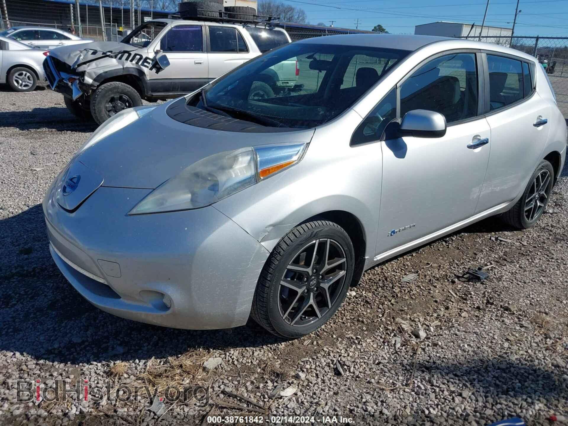 2013 NISSAN LEAF - VIN: 1N4AZ0CP2DC424714 - Фото 2