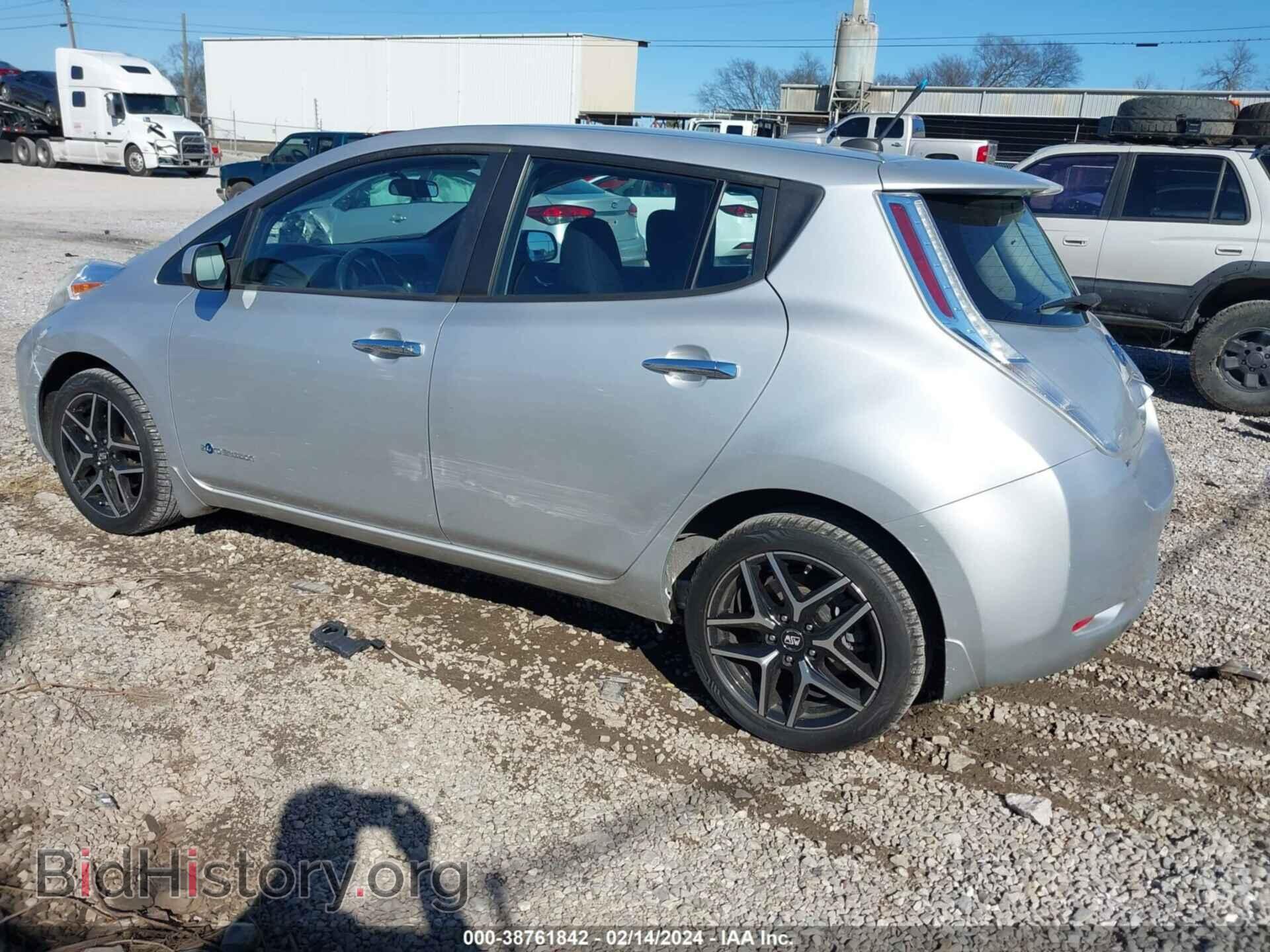 2013 NISSAN LEAF - VIN: 1N4AZ0CP2DC424714 - Фото 3