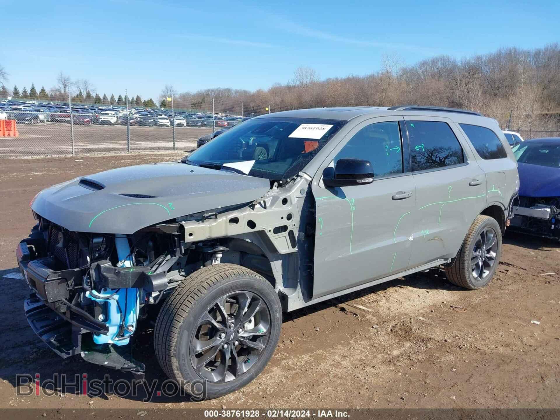 2023 DODGE DURANGO - VIN: 1C4RDJDGXPC666316 - Фото 2