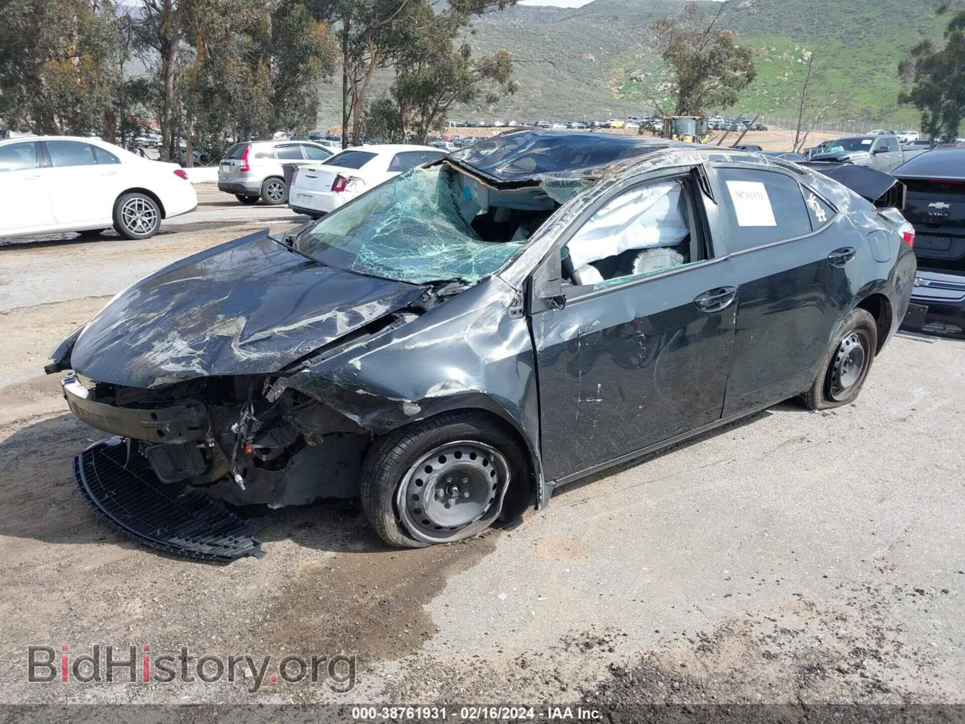 2014 TOYOTA COROLLA - VIN: 5YFBURHE3EP070400 - Фото 2