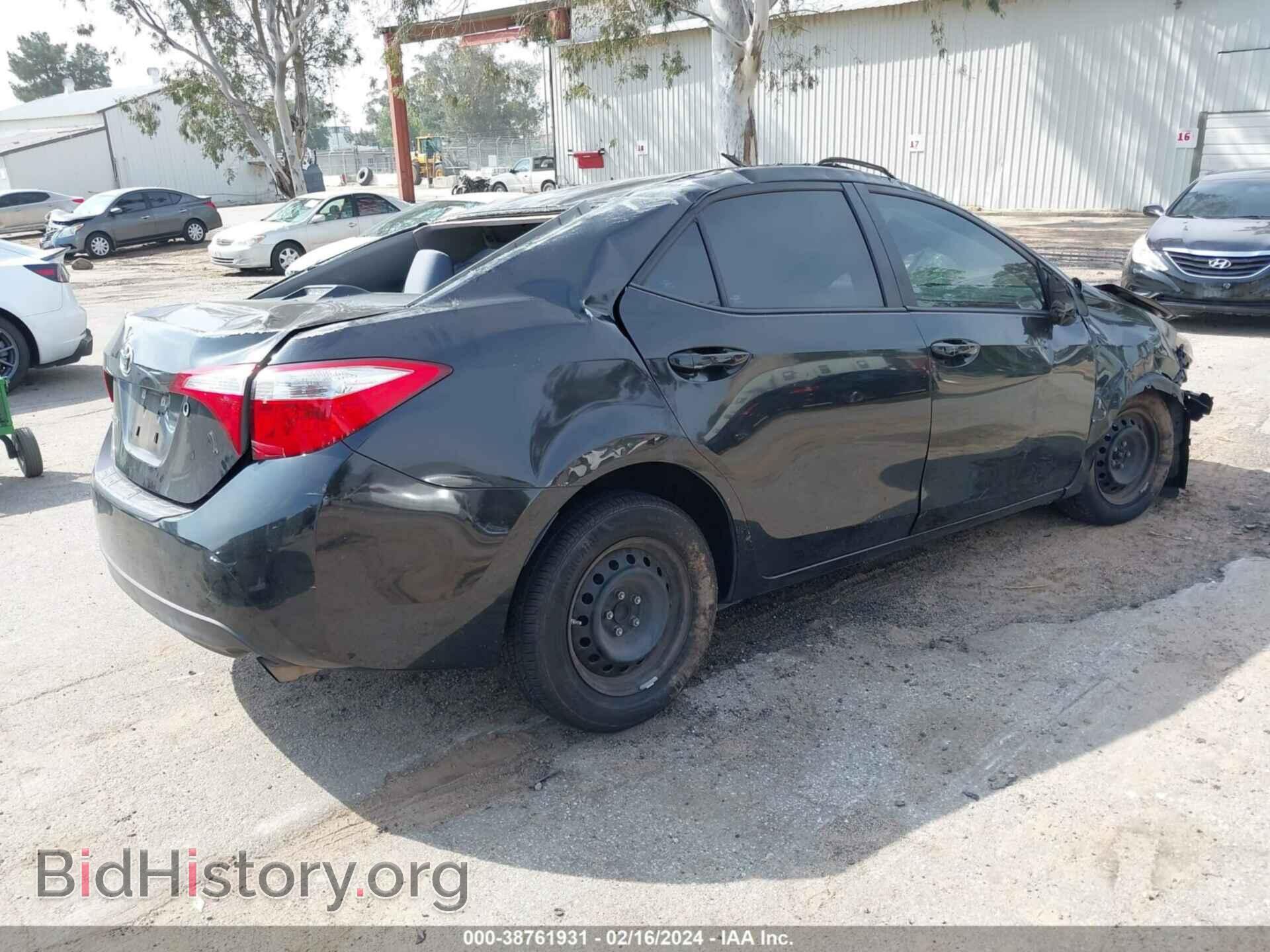 2014 TOYOTA COROLLA - VIN: 5YFBURHE3EP070400 - Фото 4