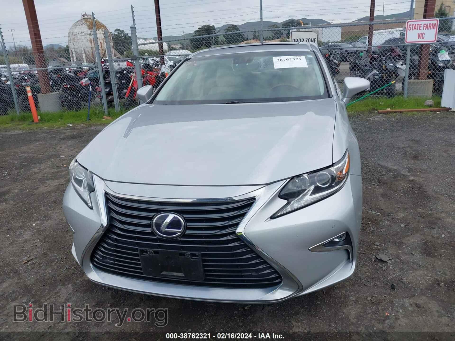 2016 LEXUS ES 300H - VIN: JTHBW1GG9G2112292 - Фото 12