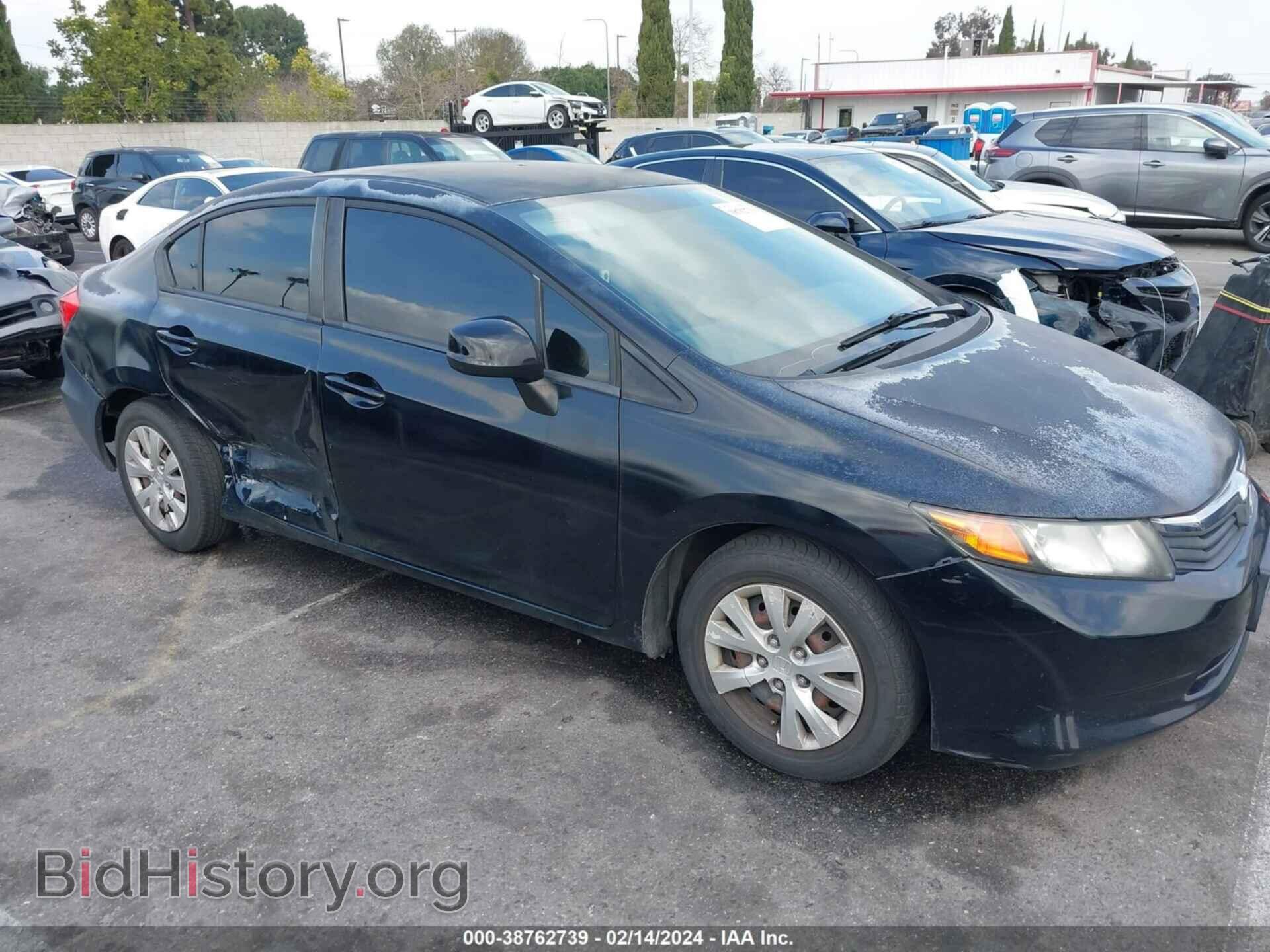 Photo 2HGFB2F5XCH590292 - HONDA CIVIC 2012